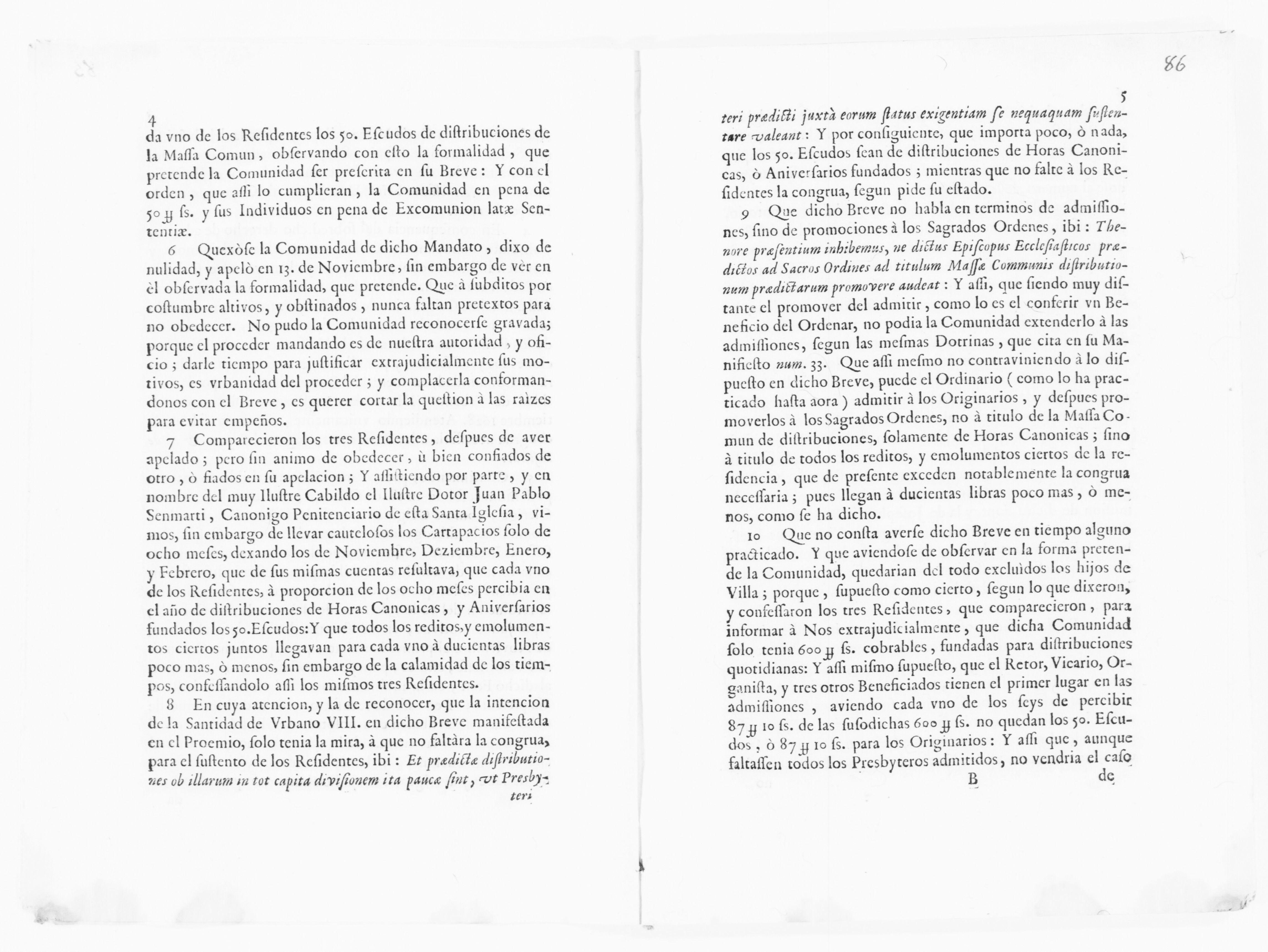 Scanned image of the current content page