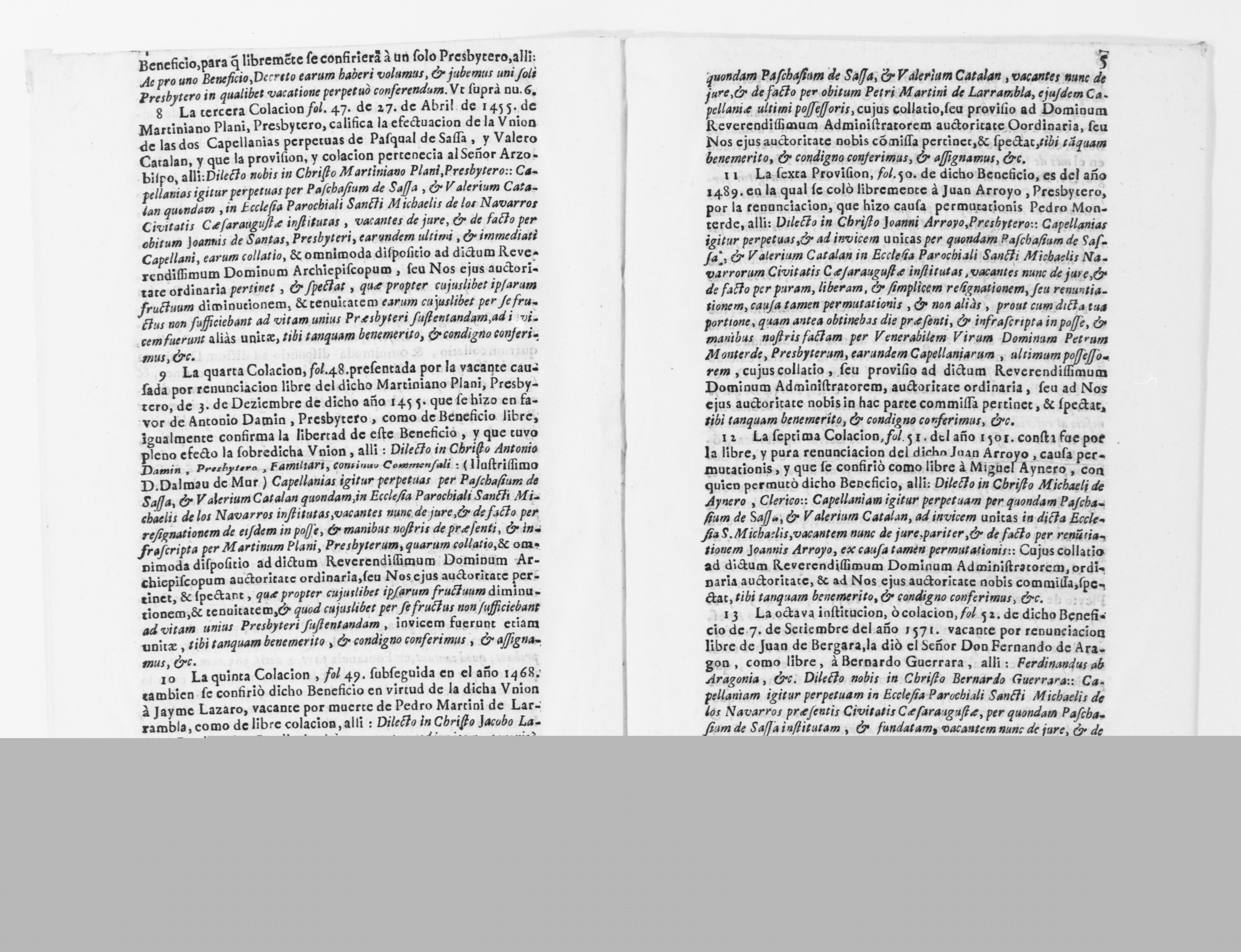 Scanned image of the current content page