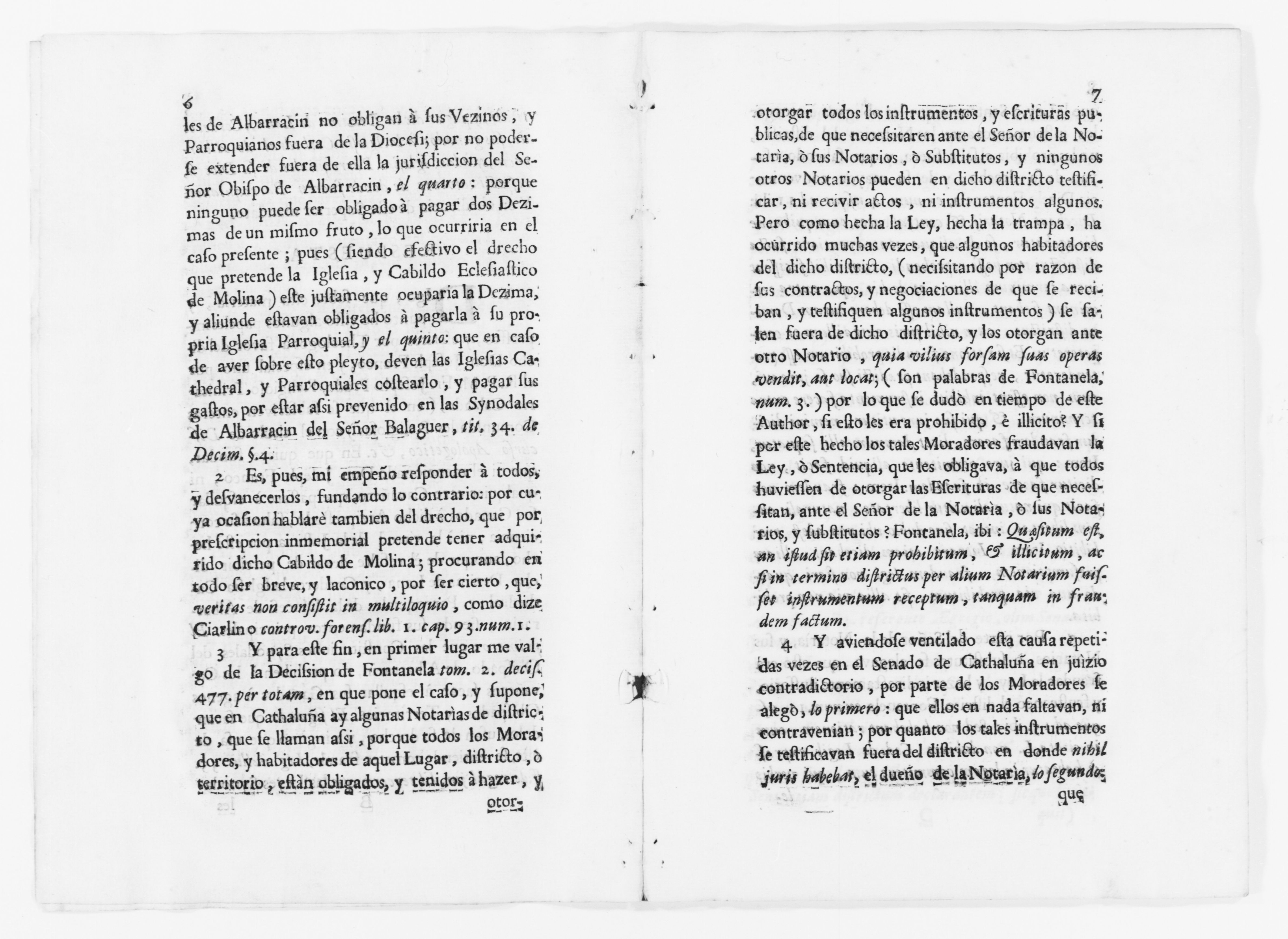 Scanned image of the current content page