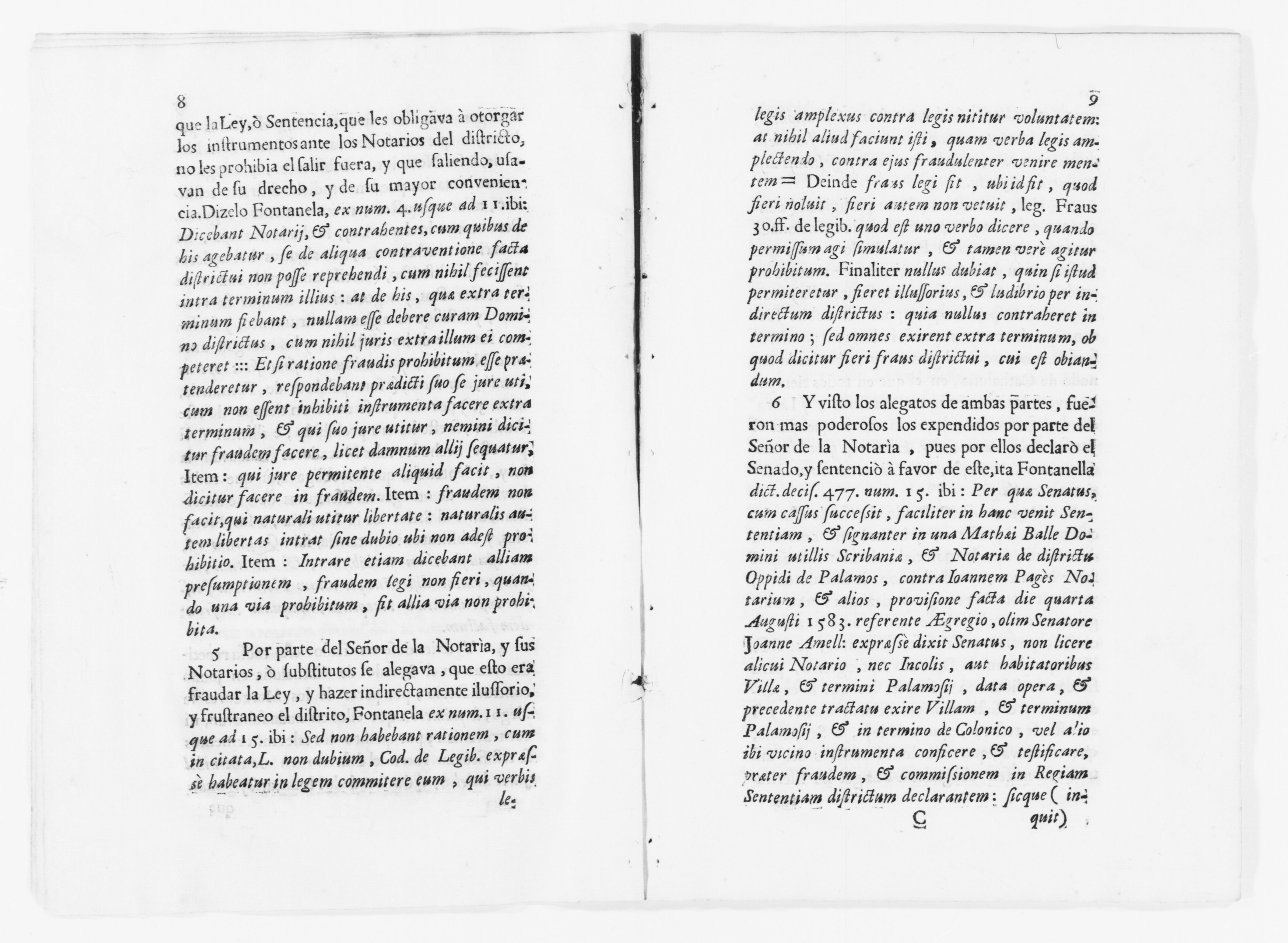 Scanned image of the current content page