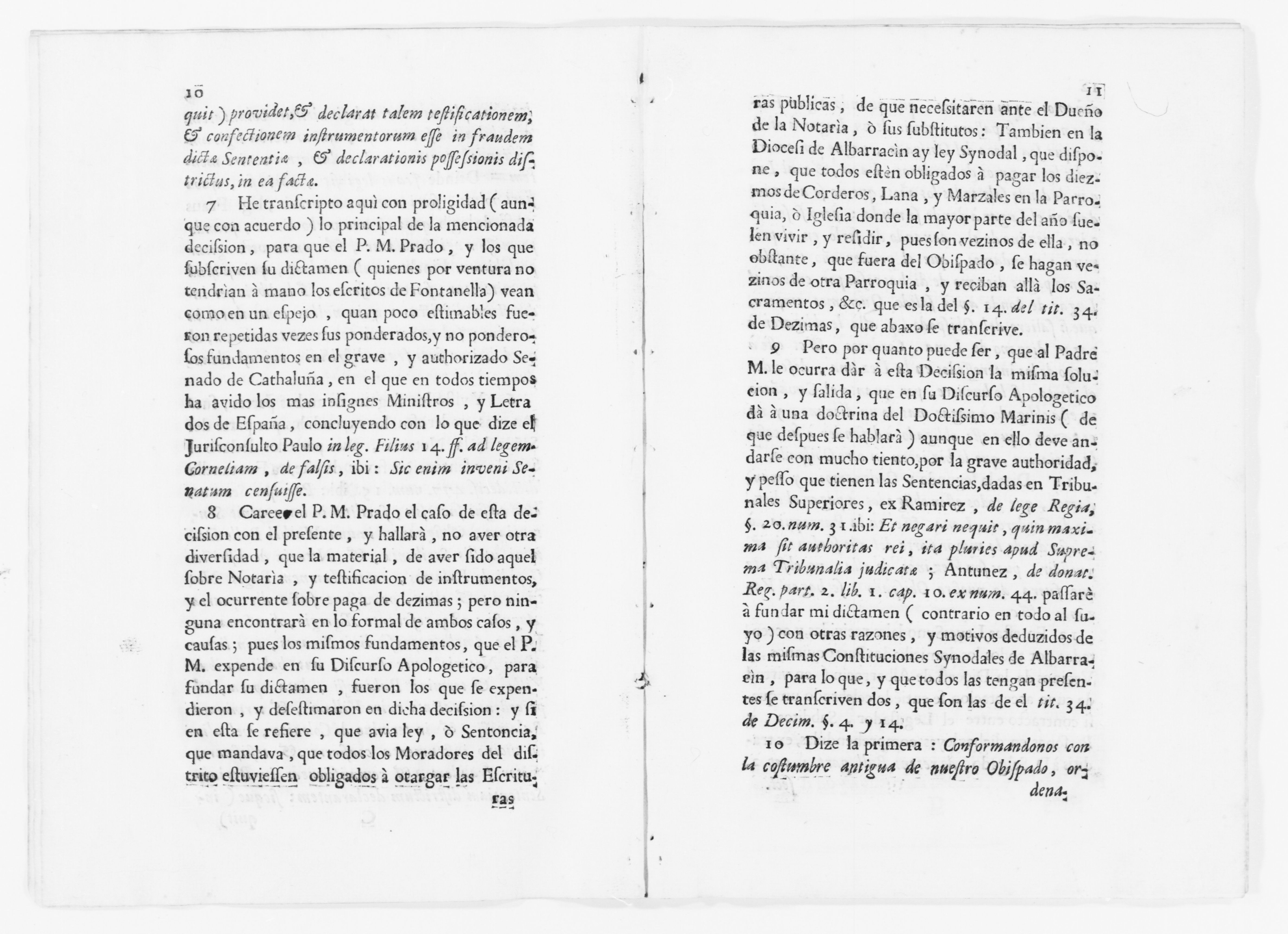 Scanned image of the current content page