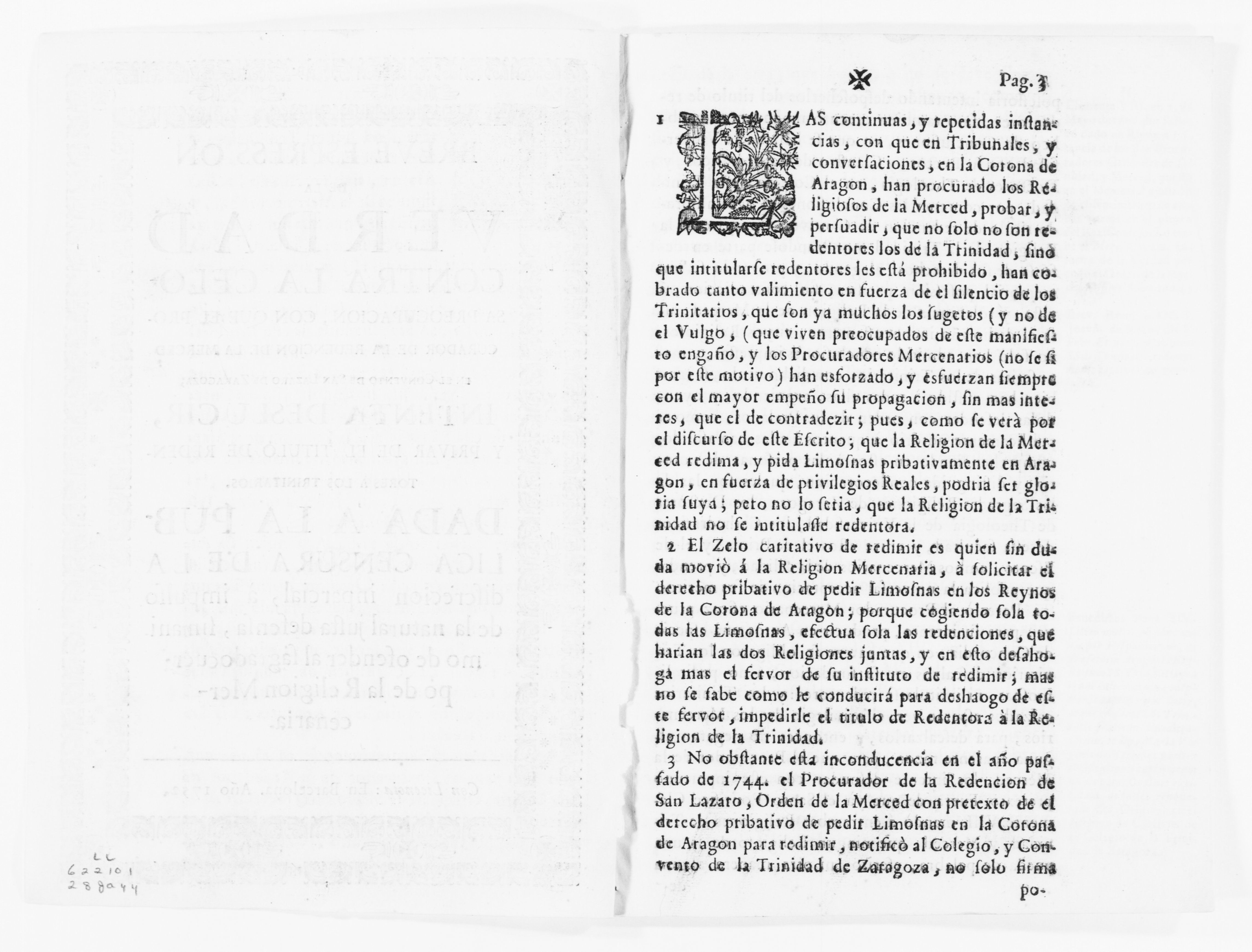 Scanned image of the current content page