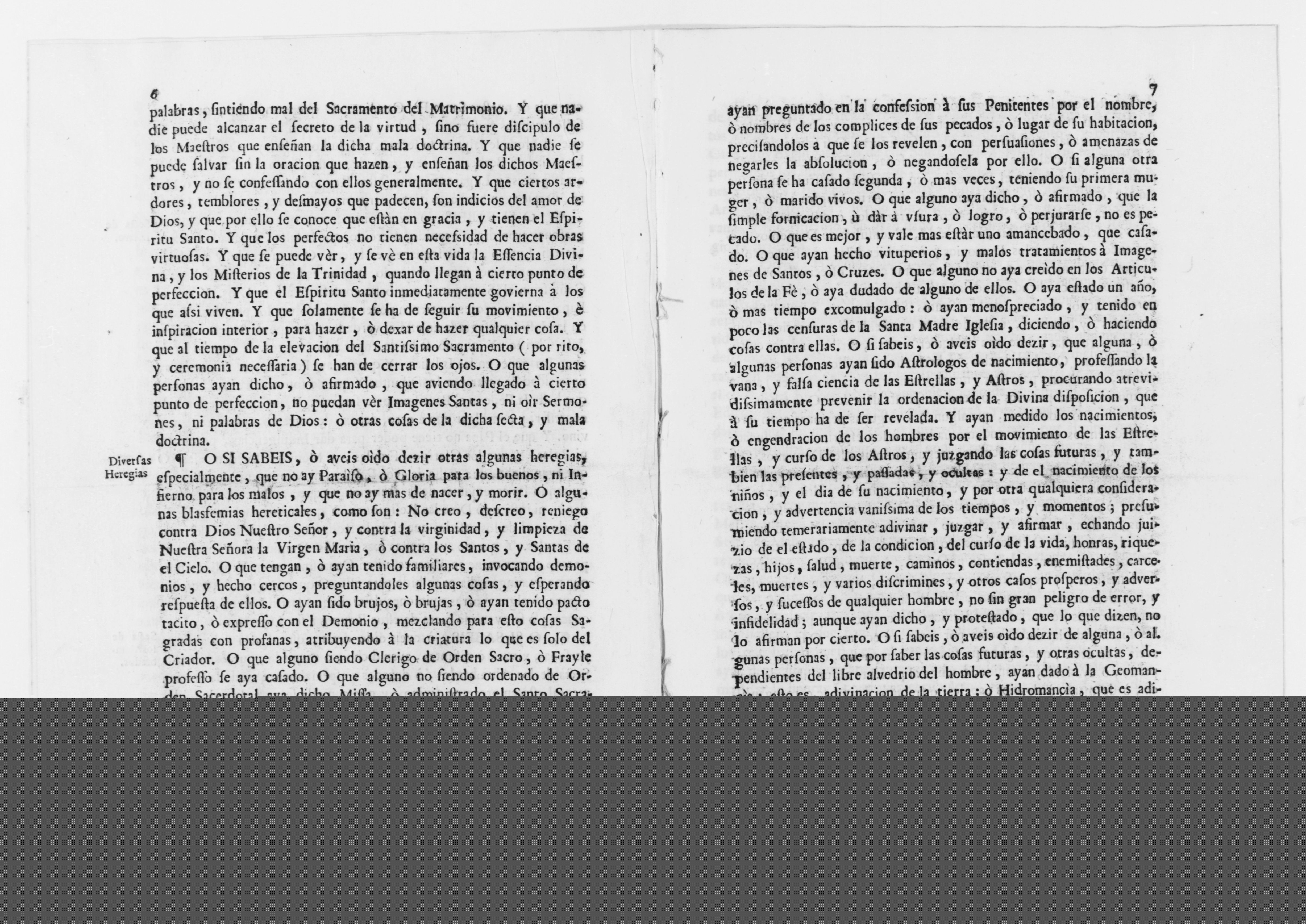 Scanned image of the current content page