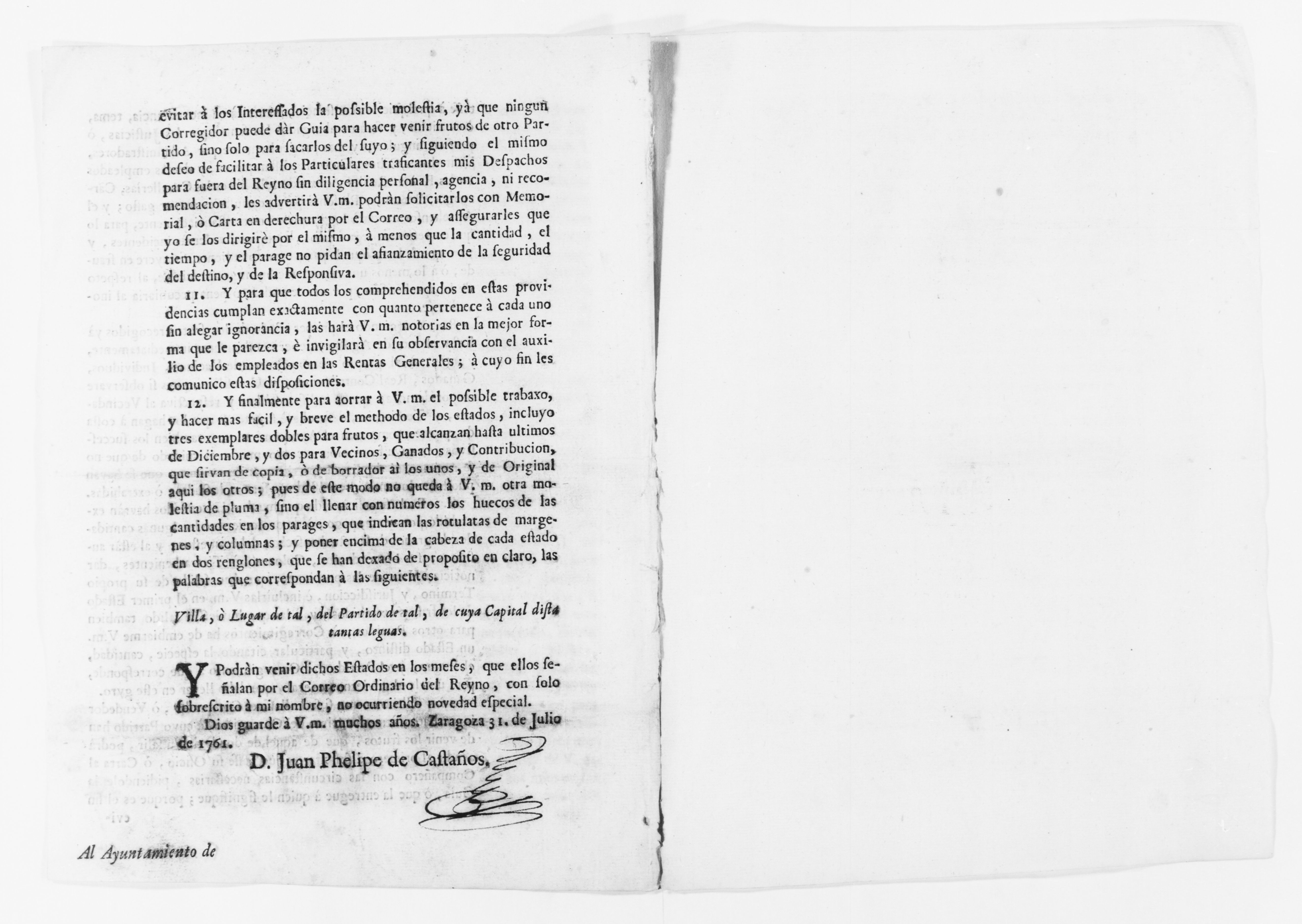 Scanned image of the current content page