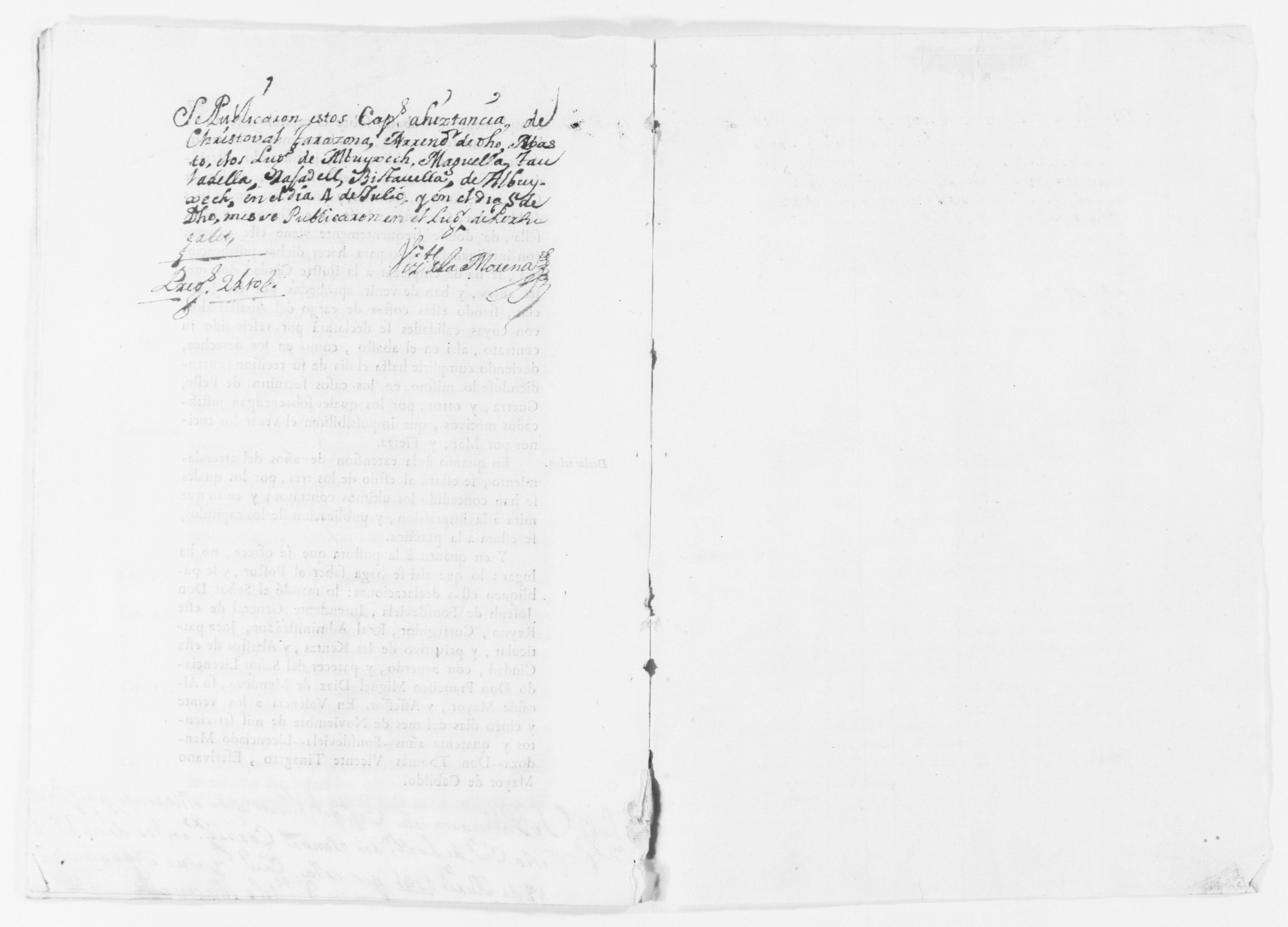 Scanned image of the current content page