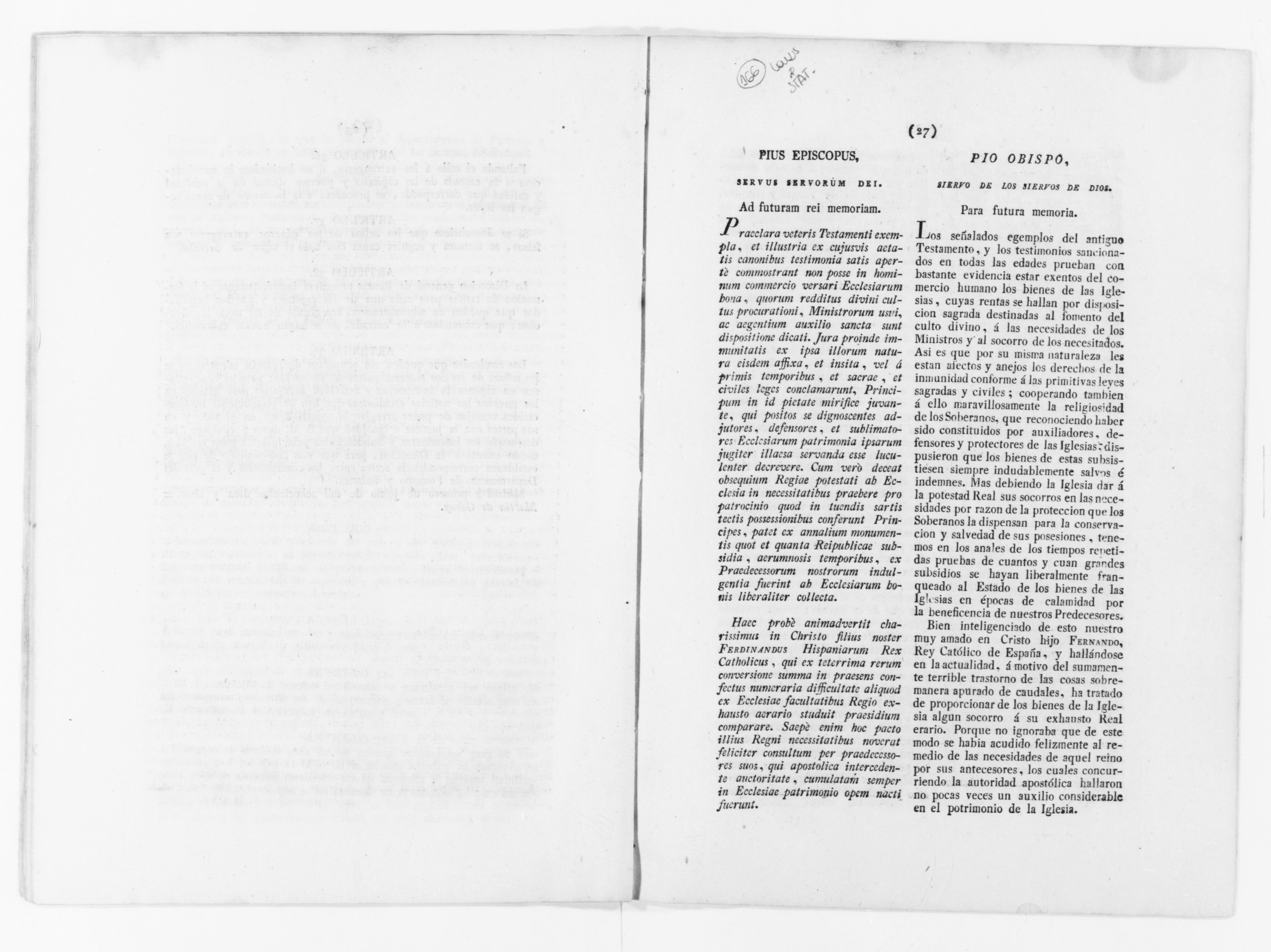 Scanned image of the current content page