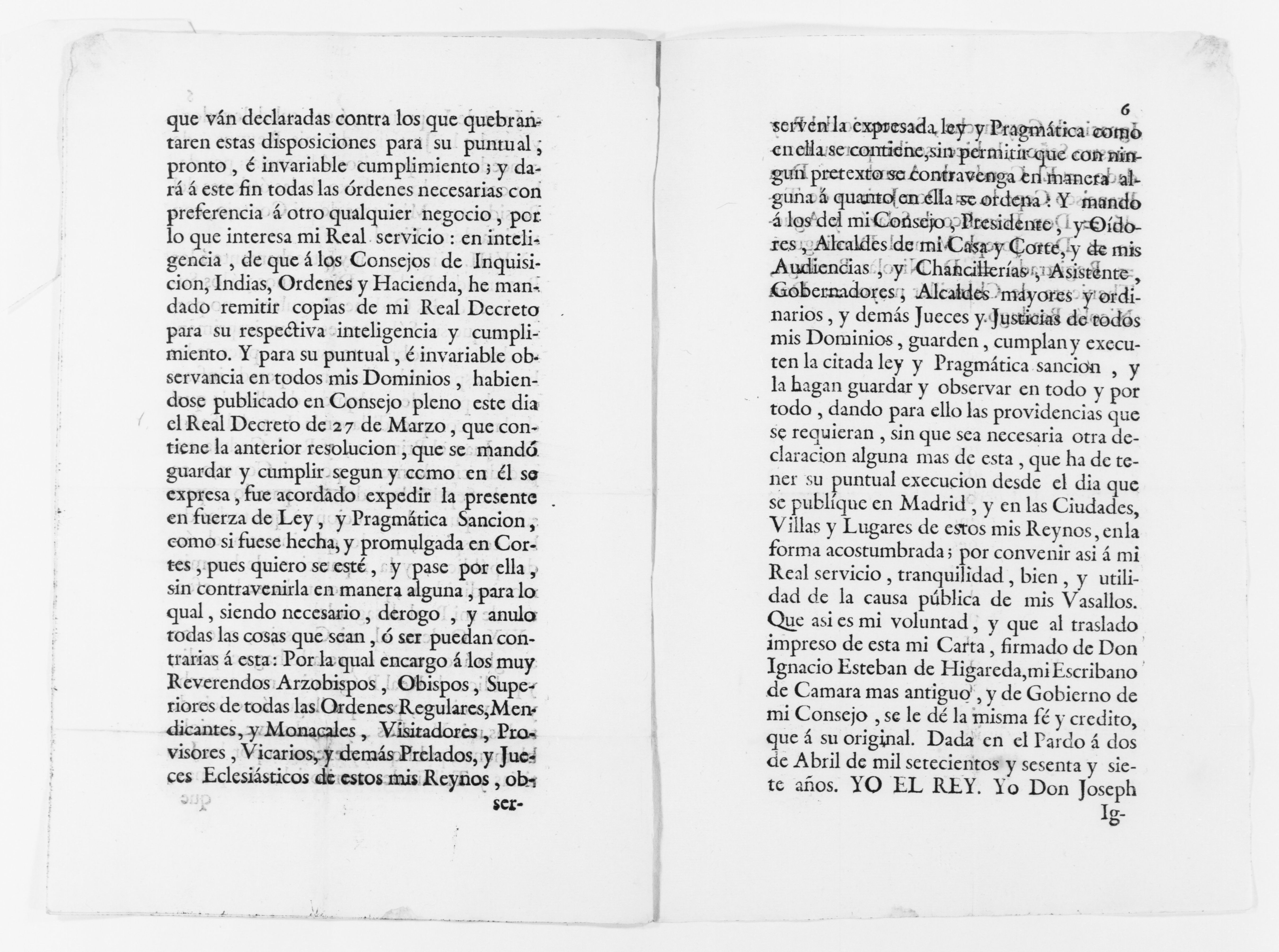 Scanned image of the current content page