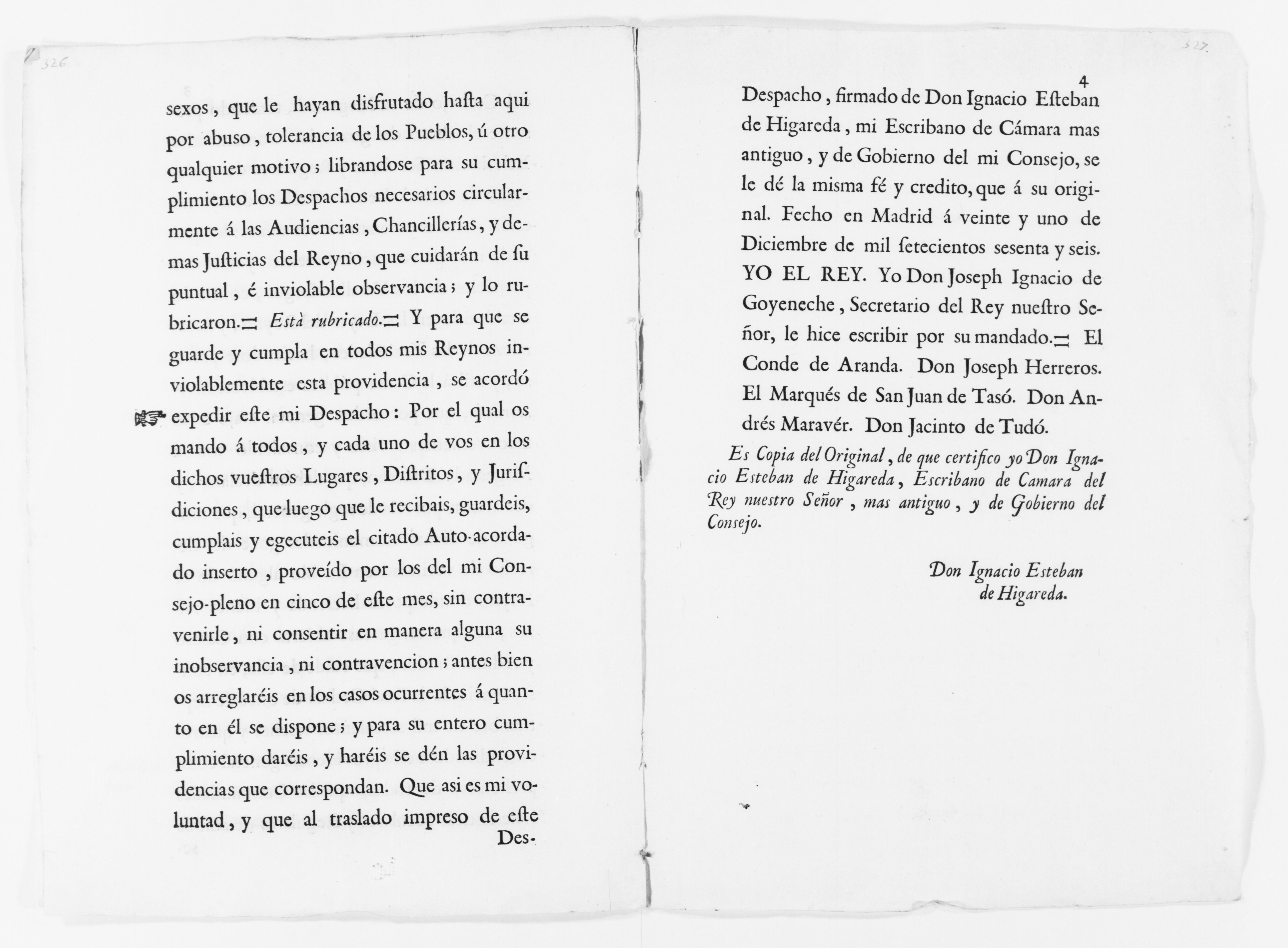 Scanned image of the current content page