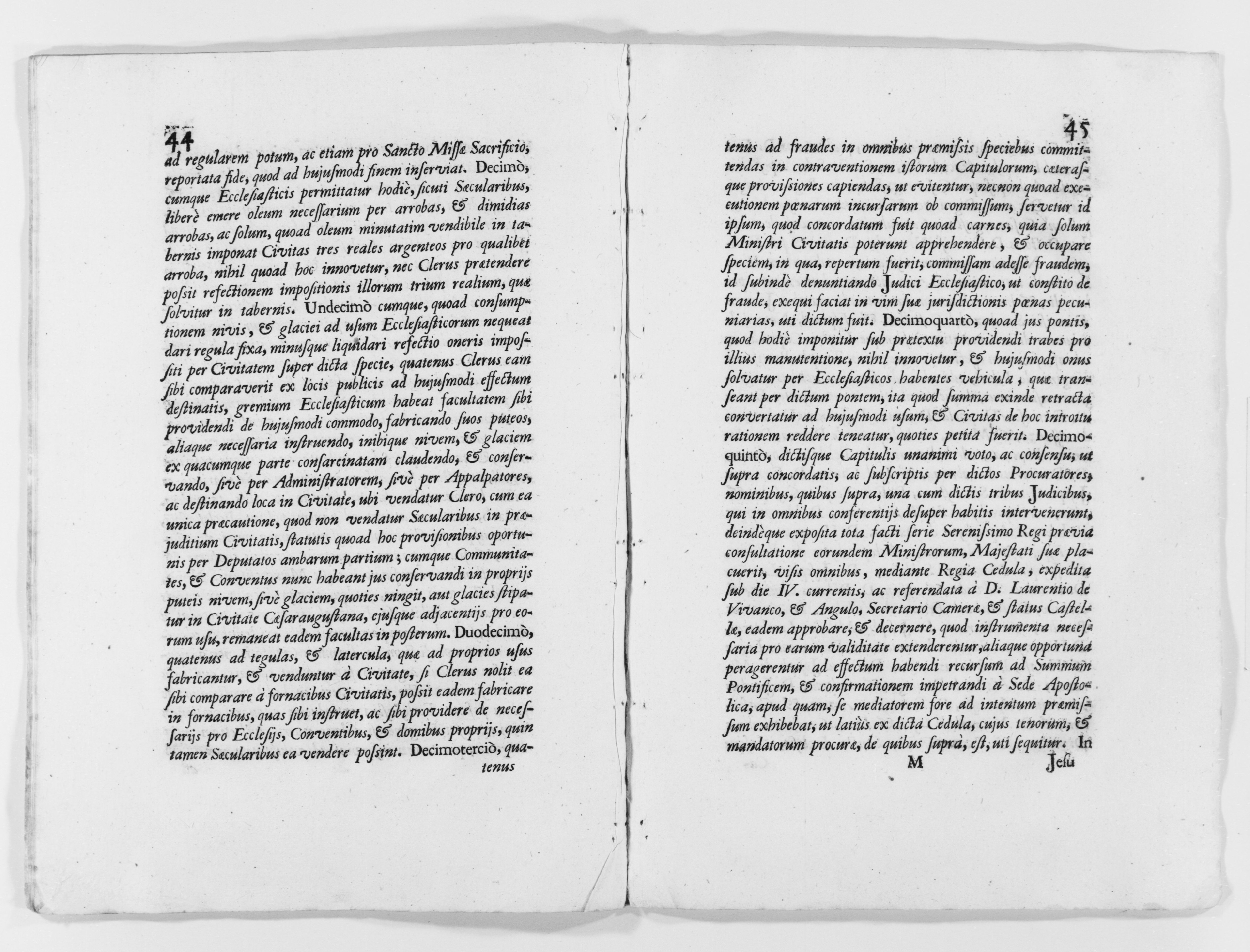 Scanned image of the current content page