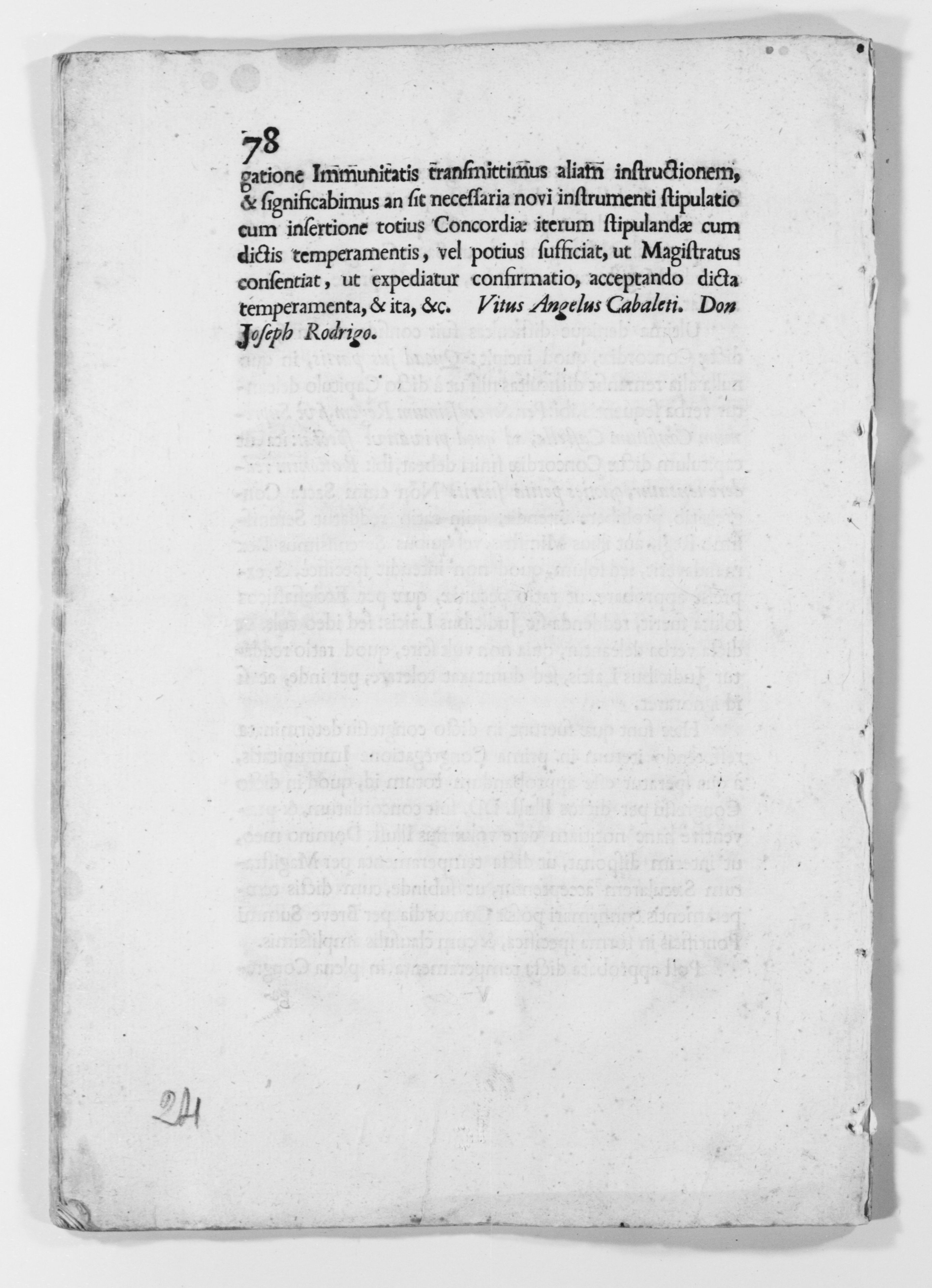 Scanned image of the current content page
