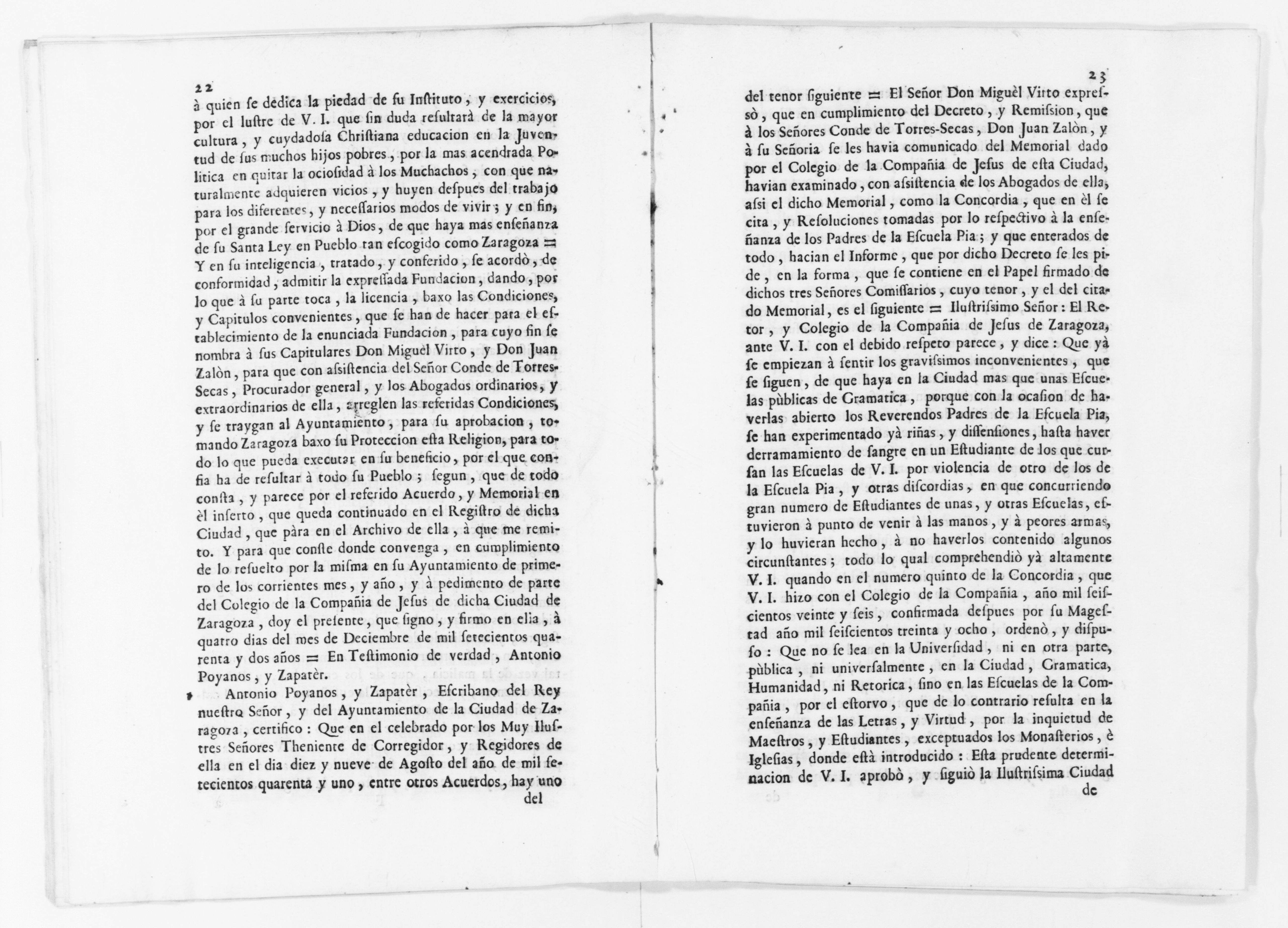 Scanned image of the current content page