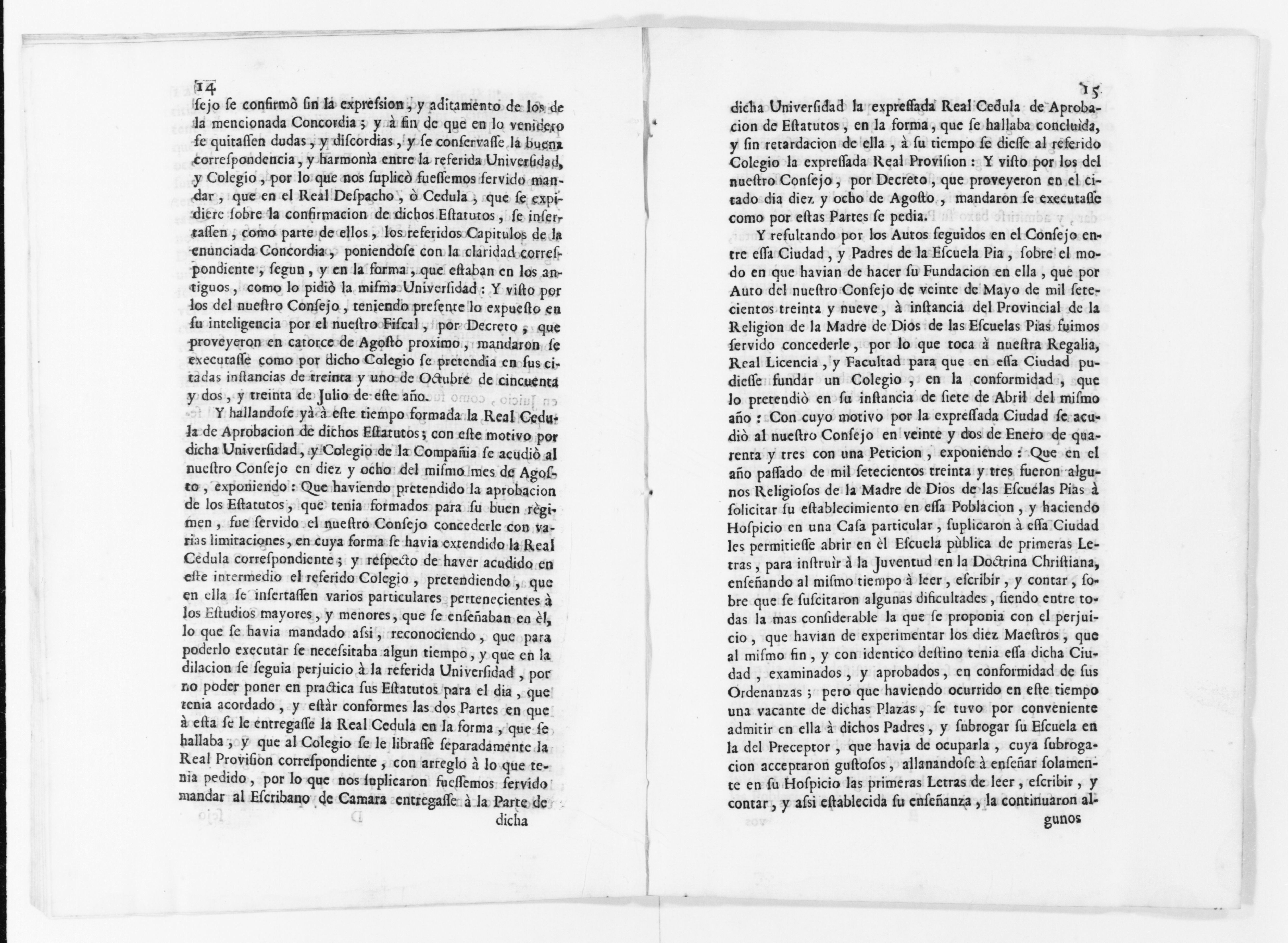Scanned image of the current content page