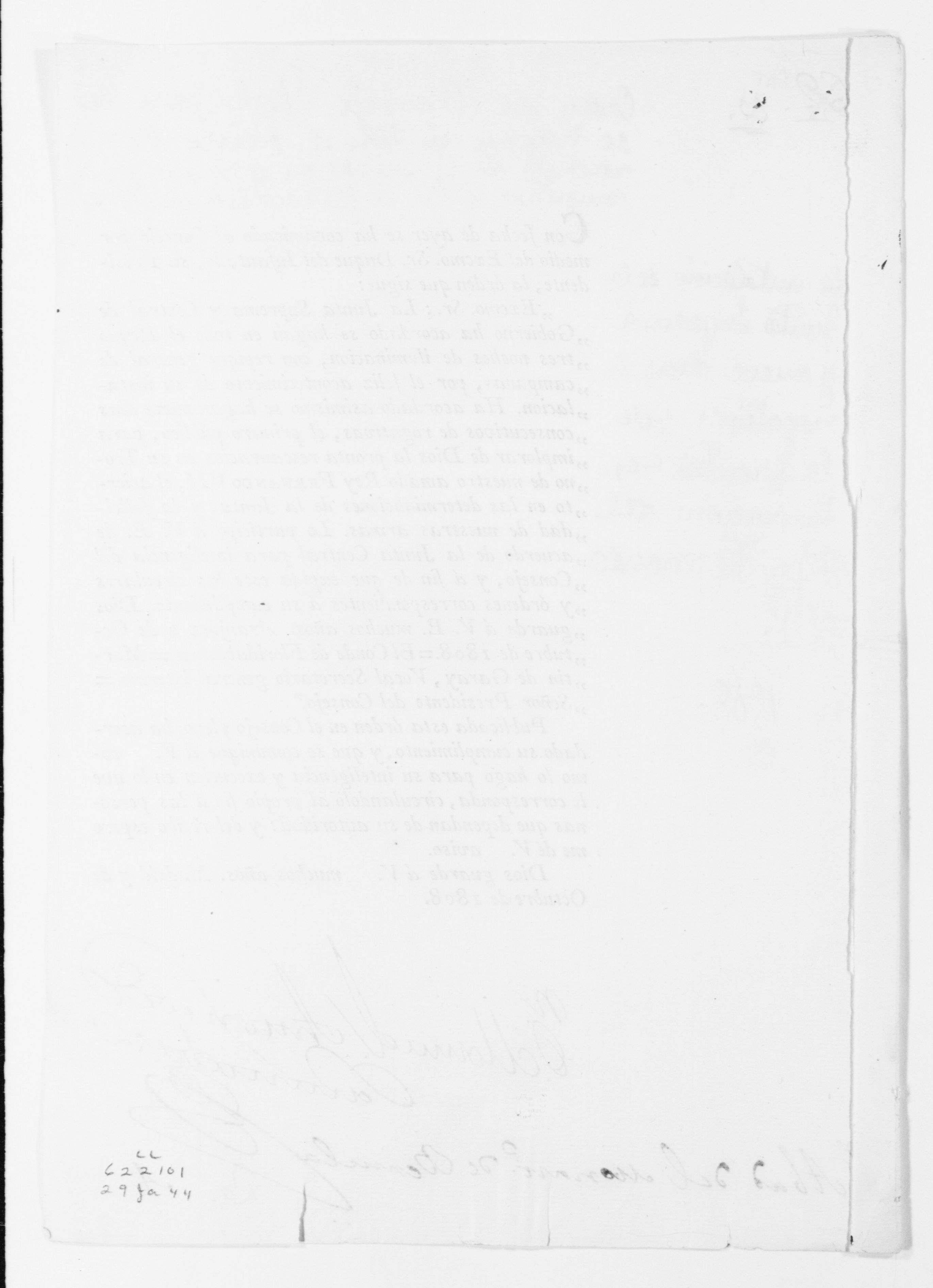 Scanned image of the current content page