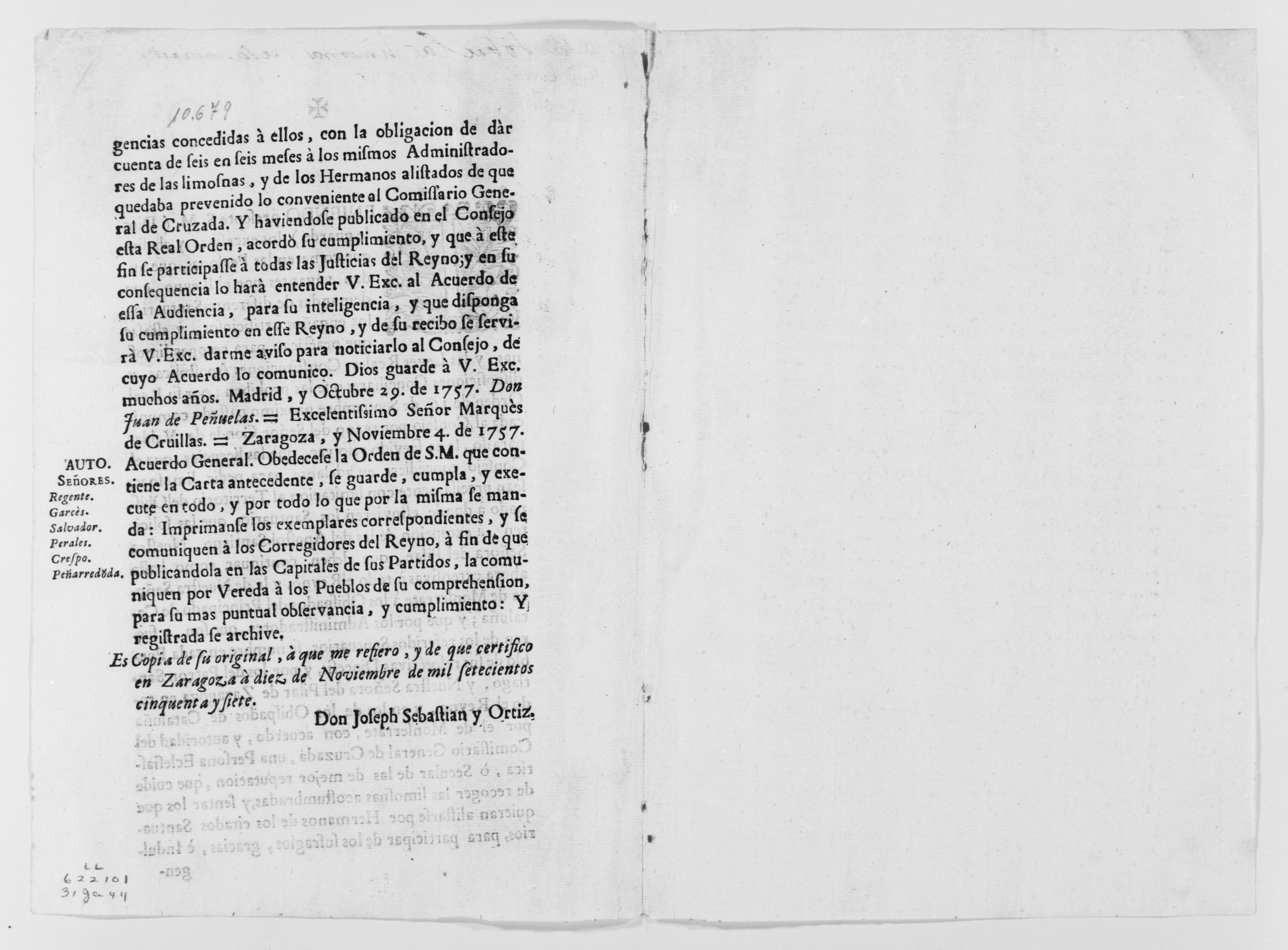 Scanned image of the current content page