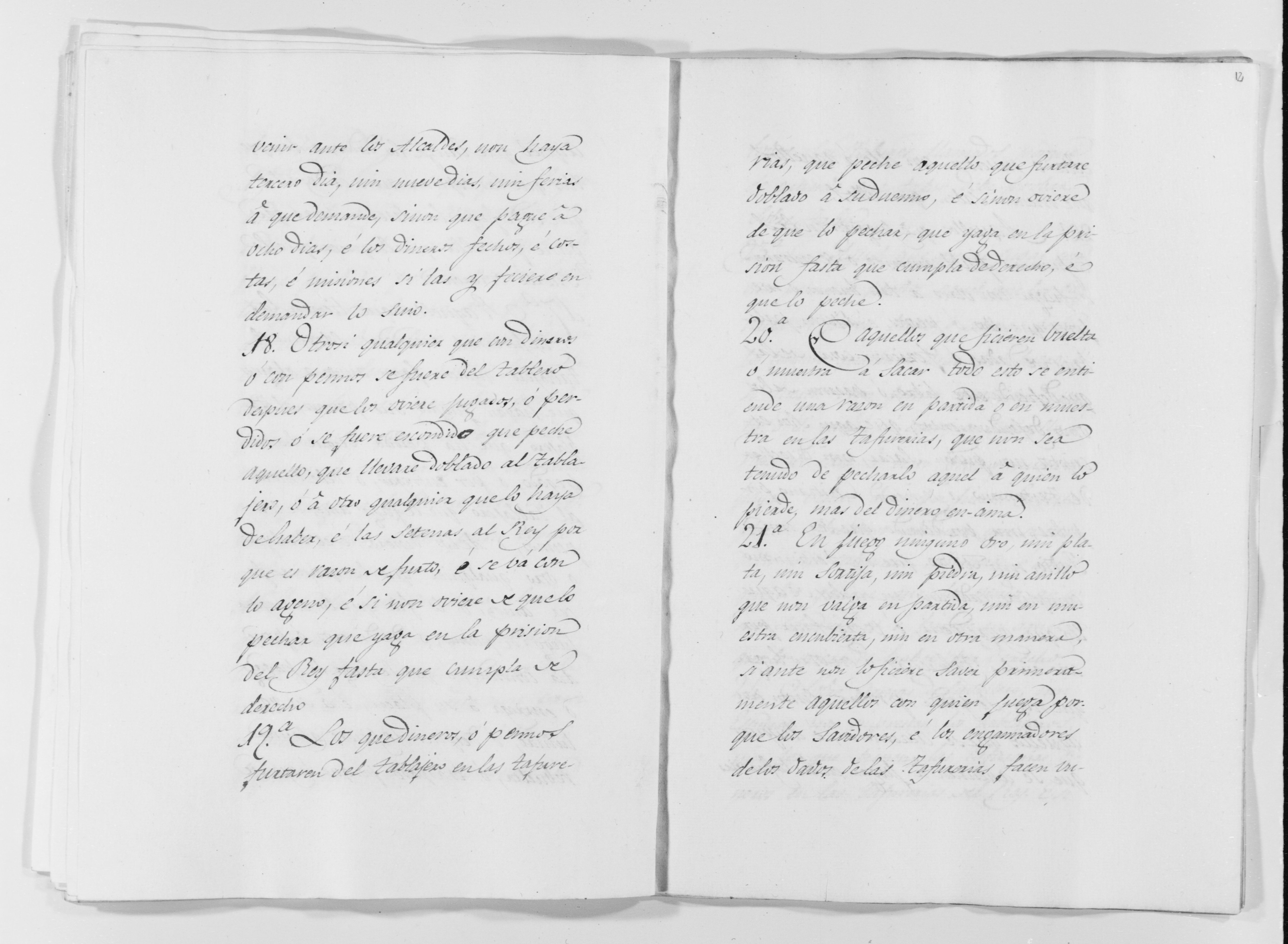 Scanned image of the current content page