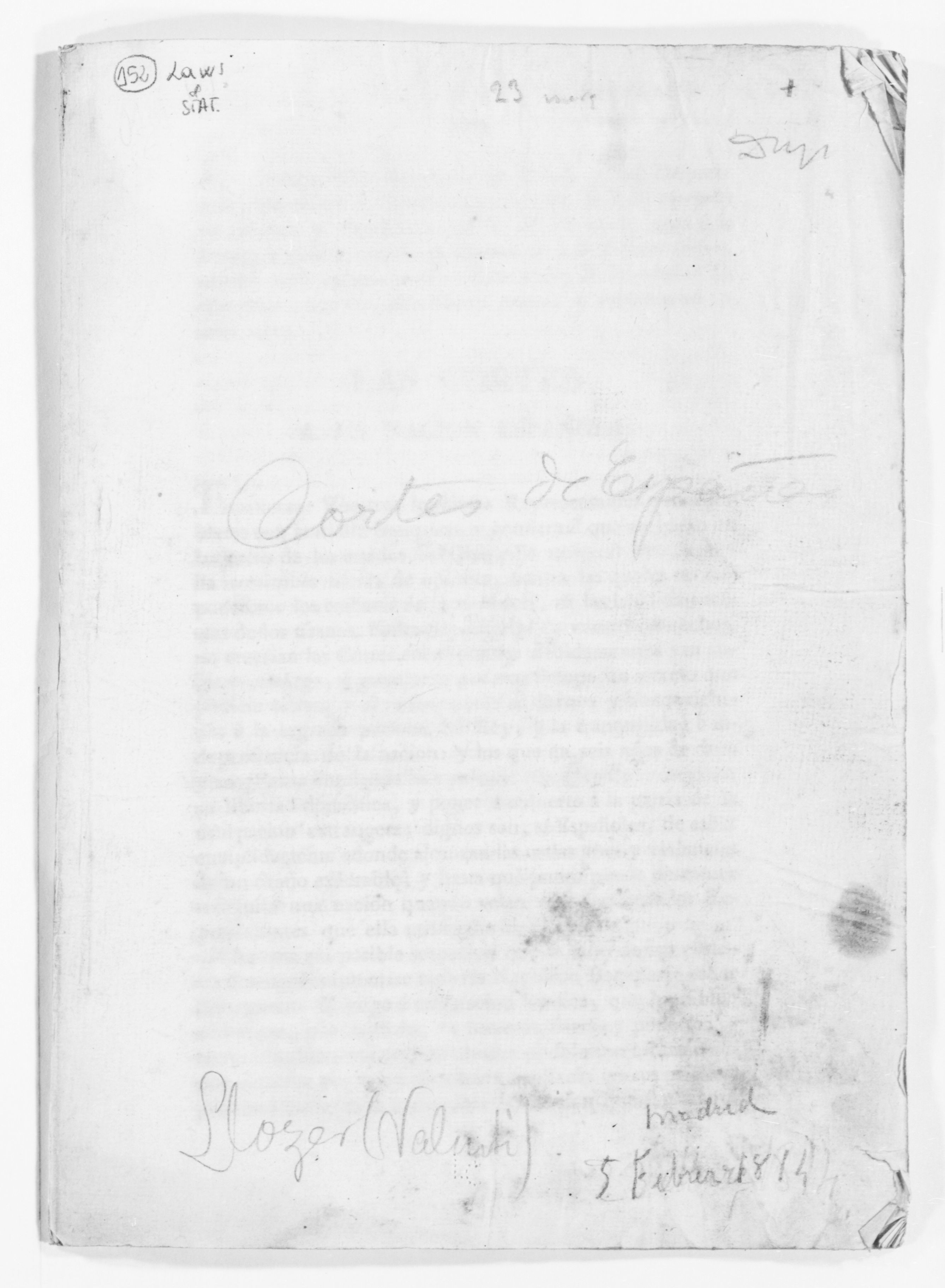 Scanned image of the current content page