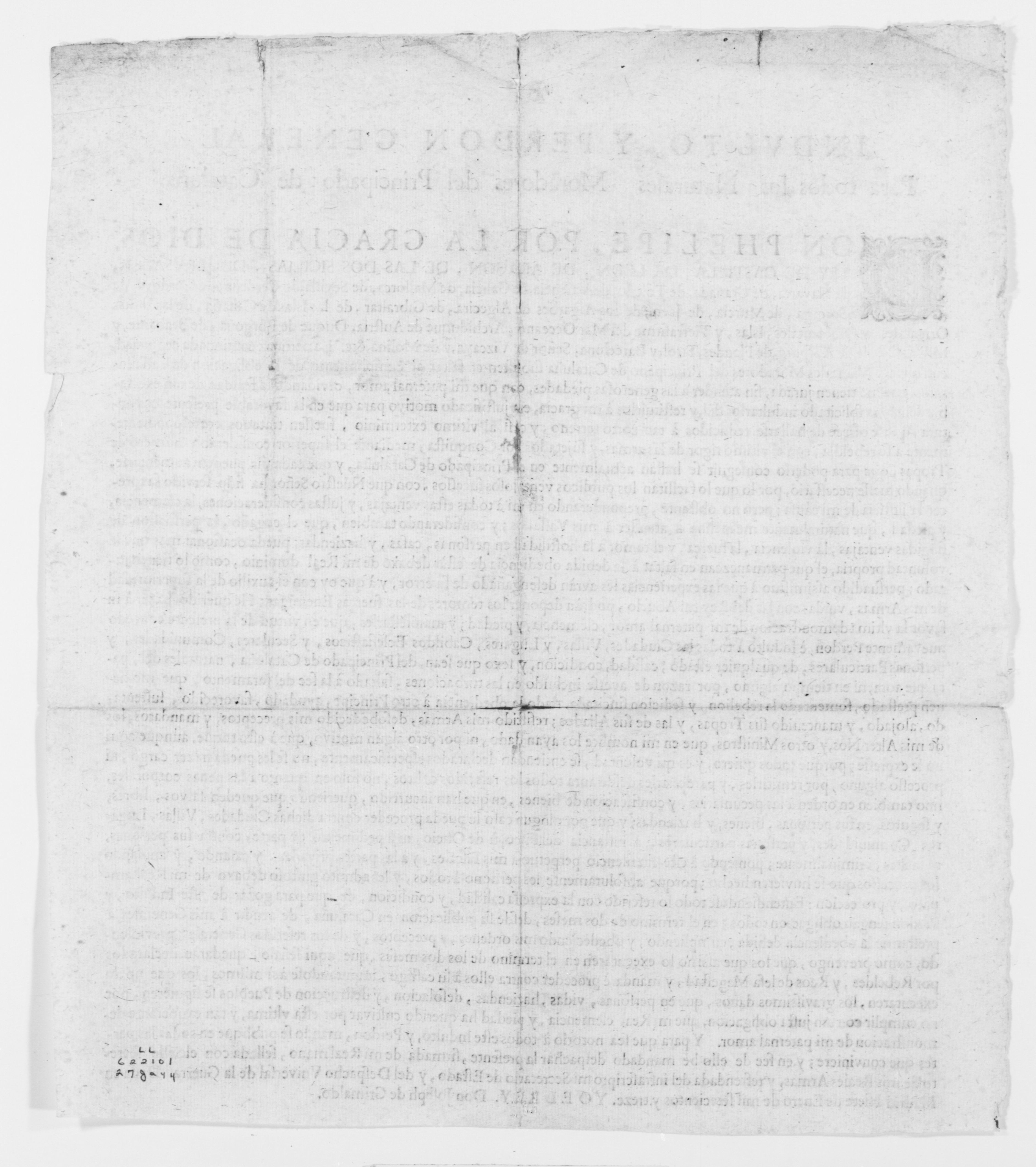 Scanned image of the current content page