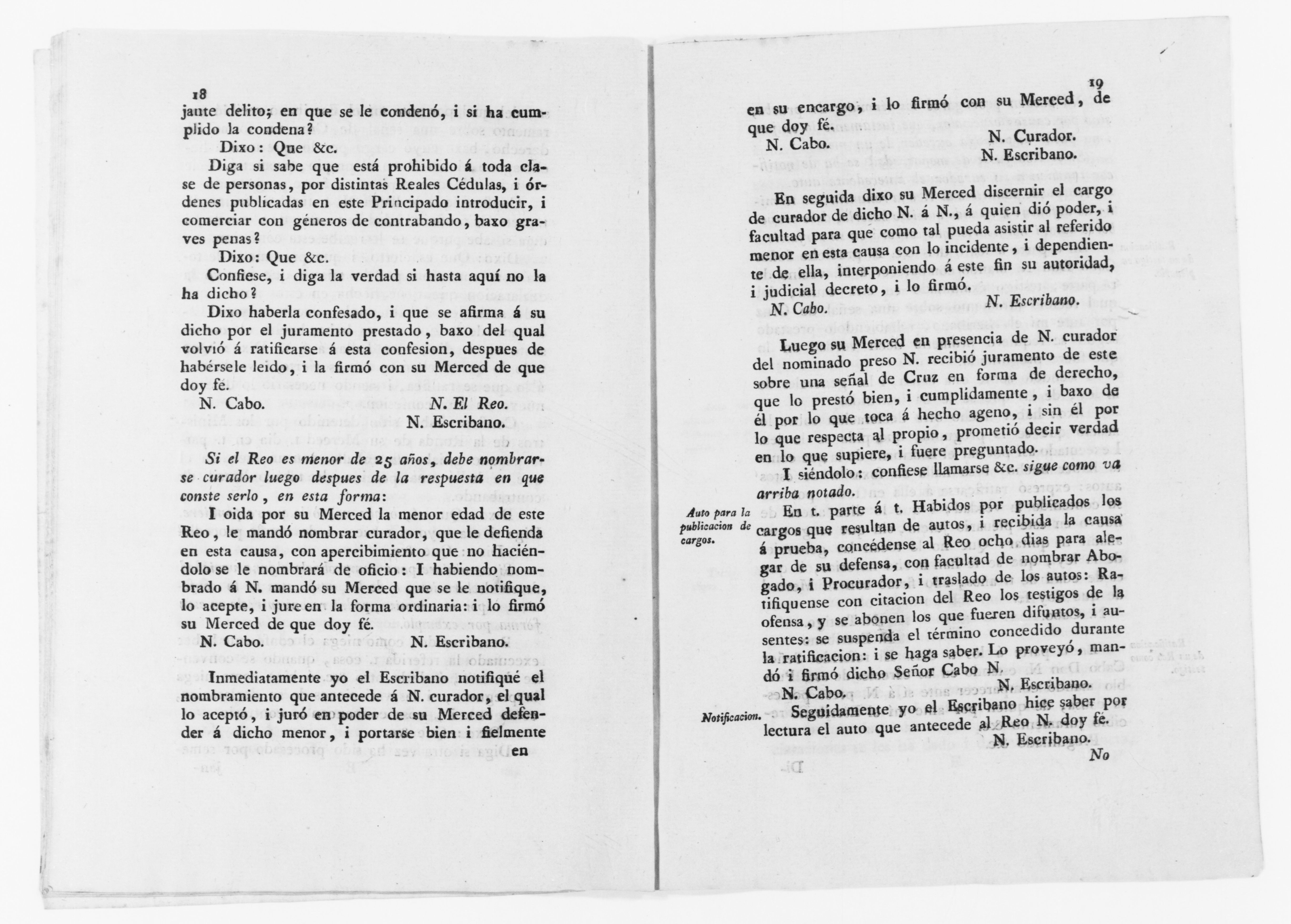 Scanned image of the current content page