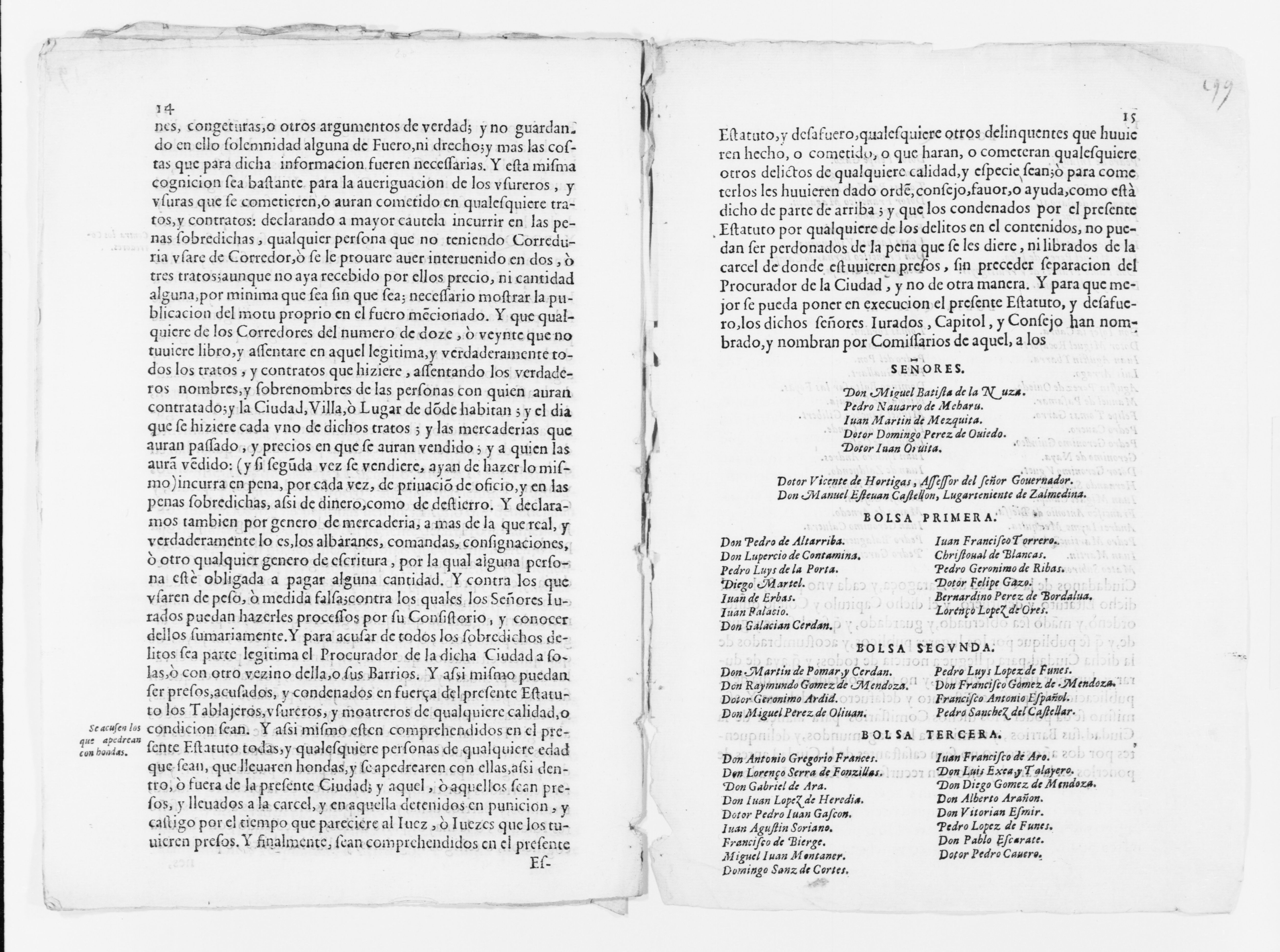 Scanned image of the current content page