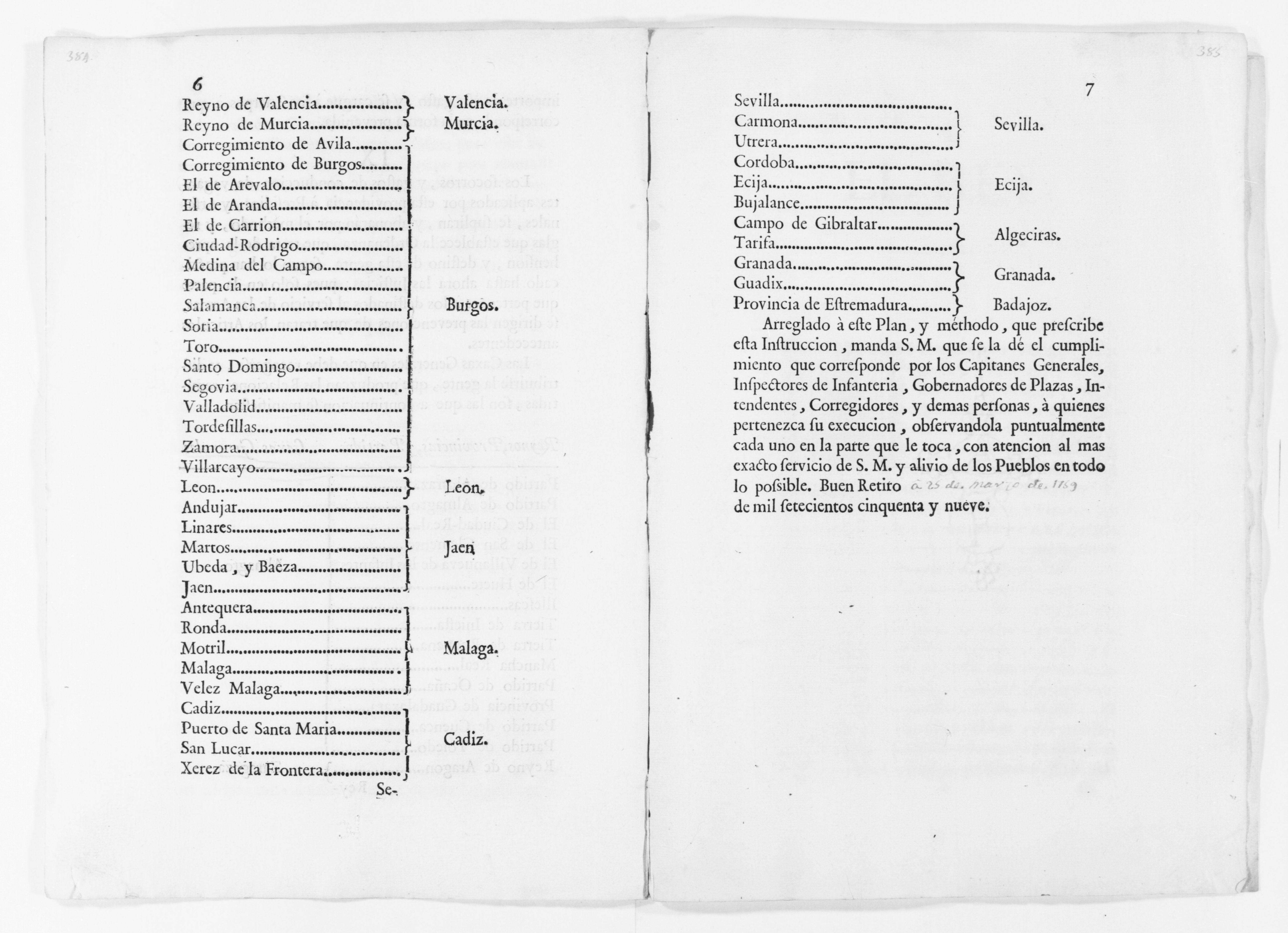 Scanned image of the current content page