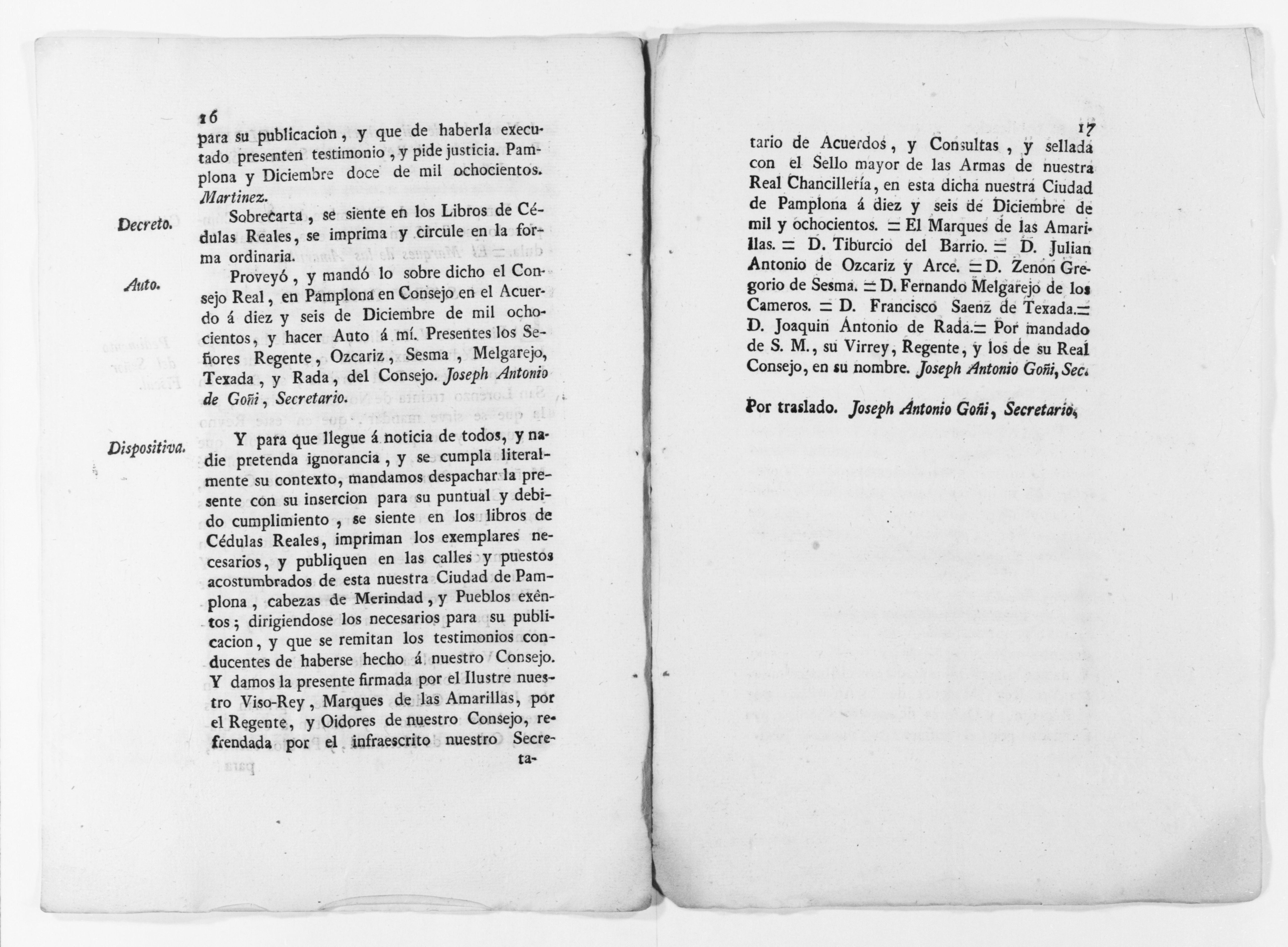 Scanned image of the current content page