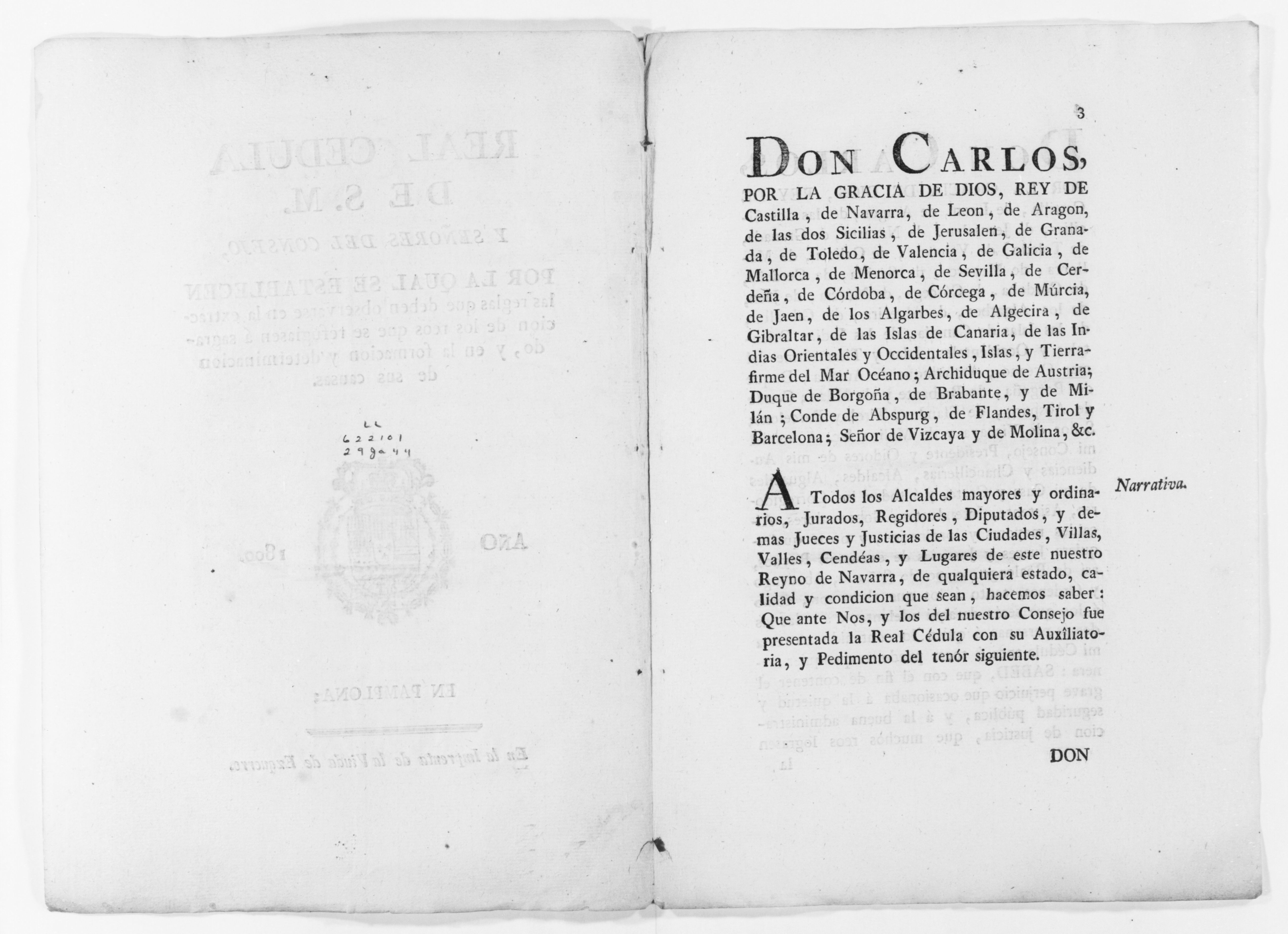 Scanned image of the current content page