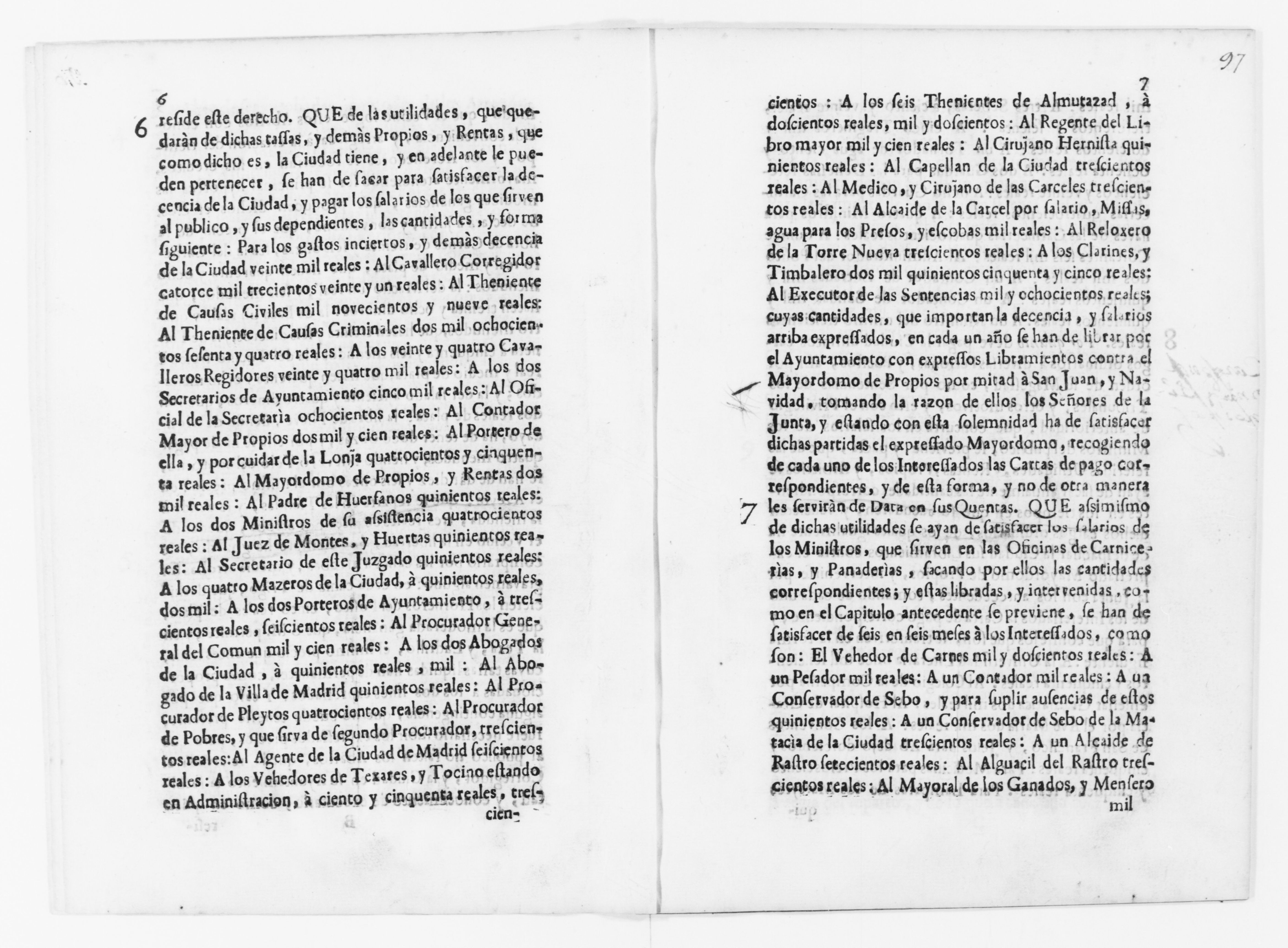 Scanned image of the current content page