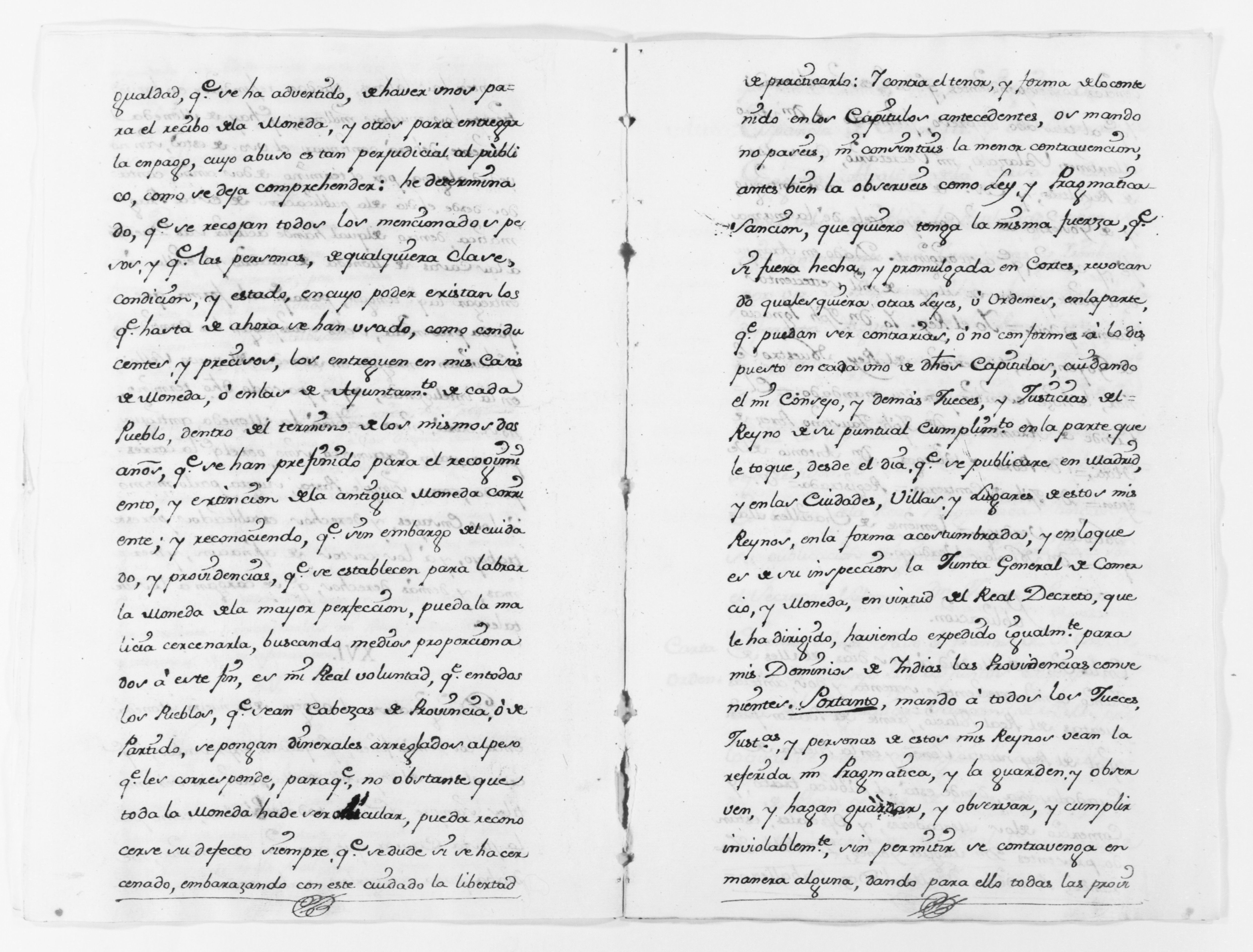 Scanned image of the current content page