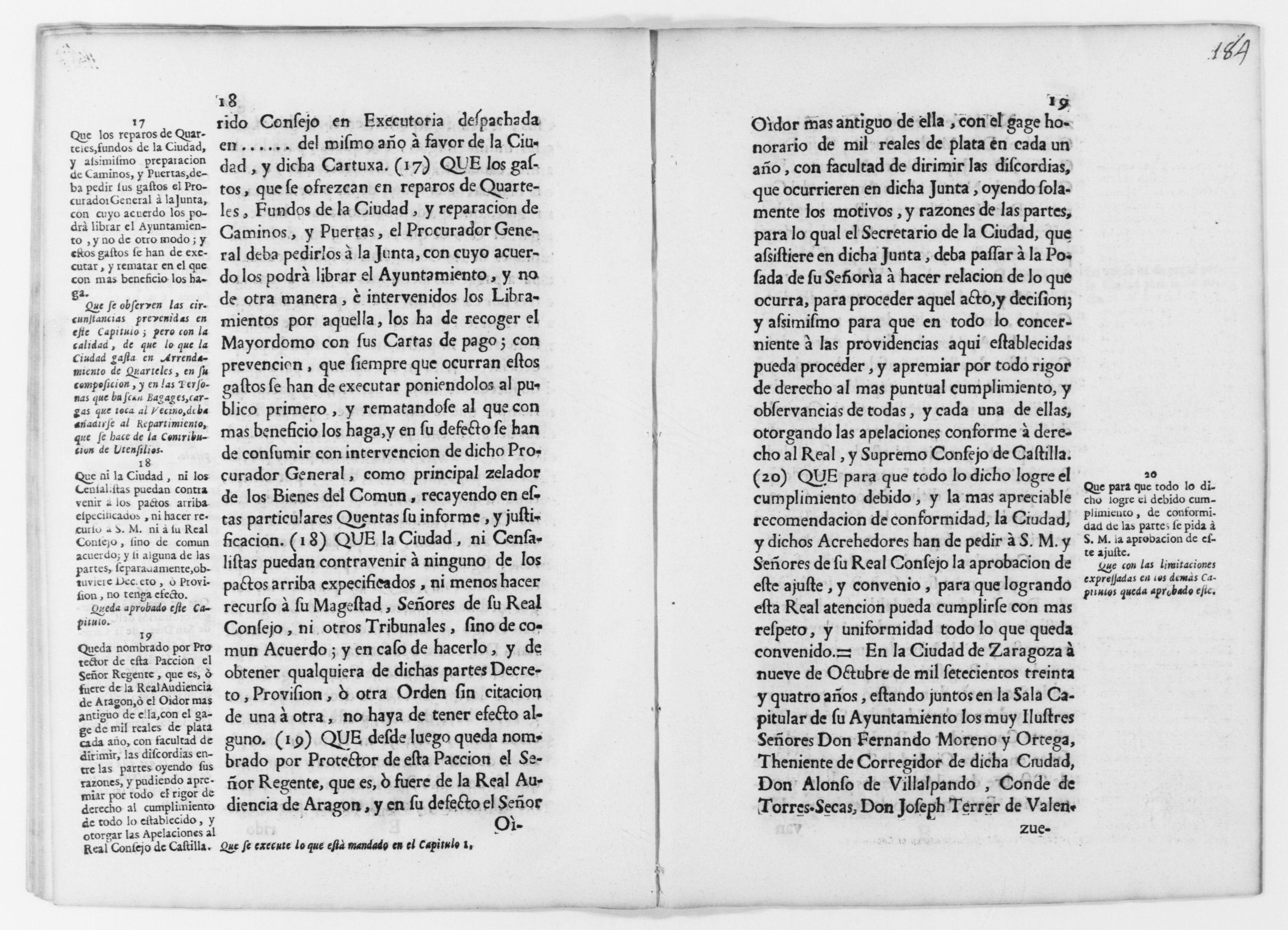Scanned image of the current content page