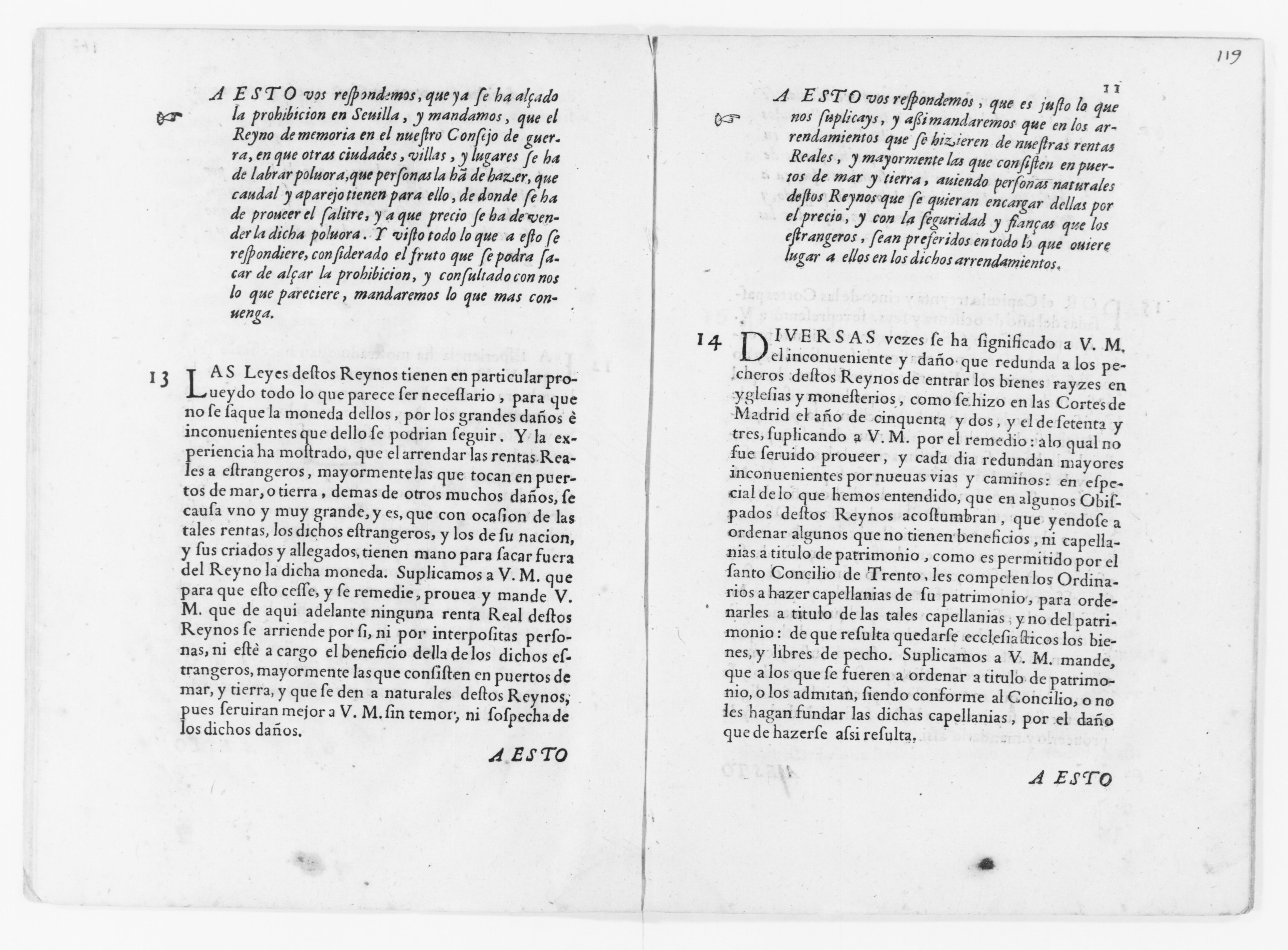 Scanned image of the current content page