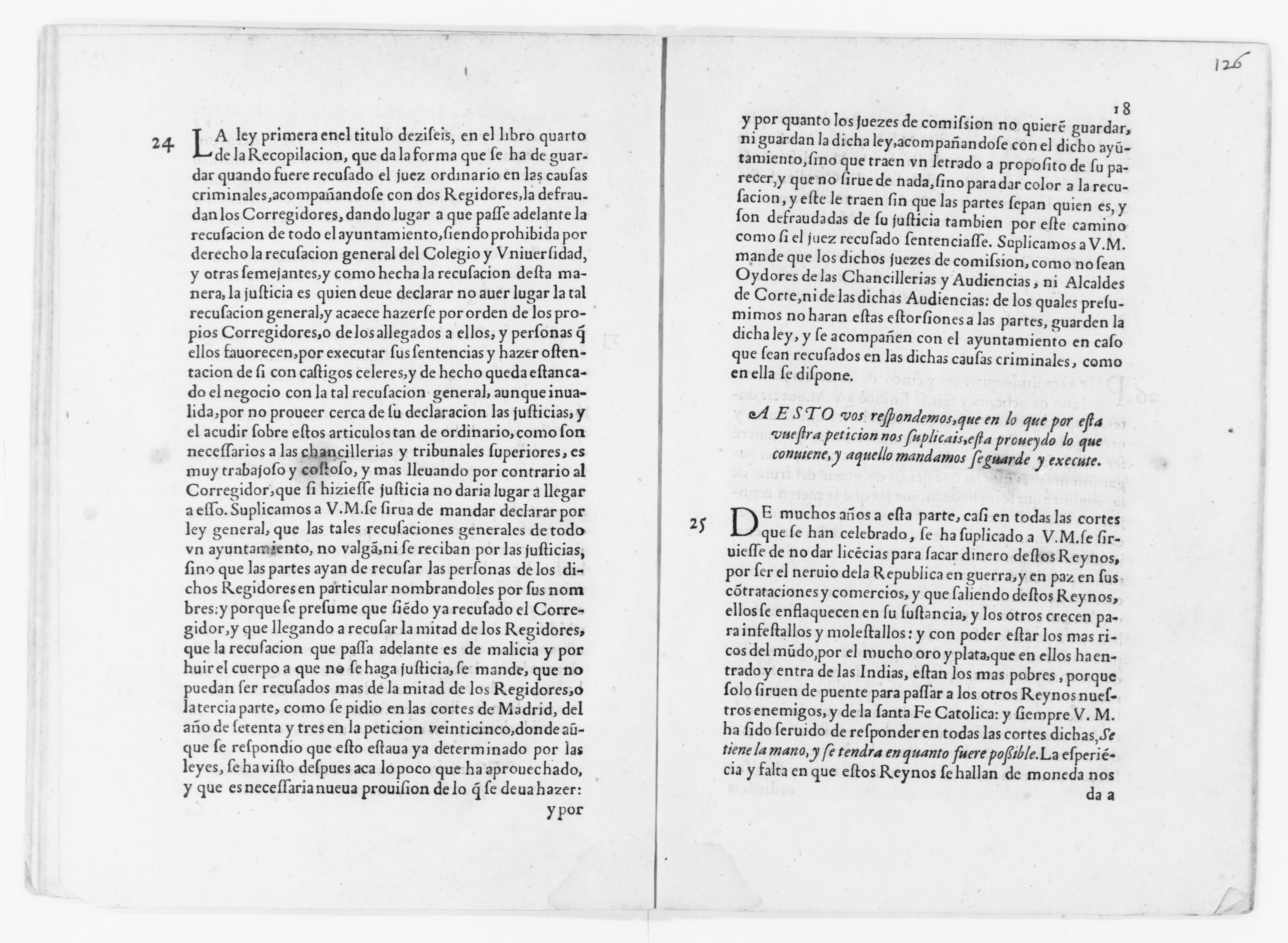 Scanned image of the current content page