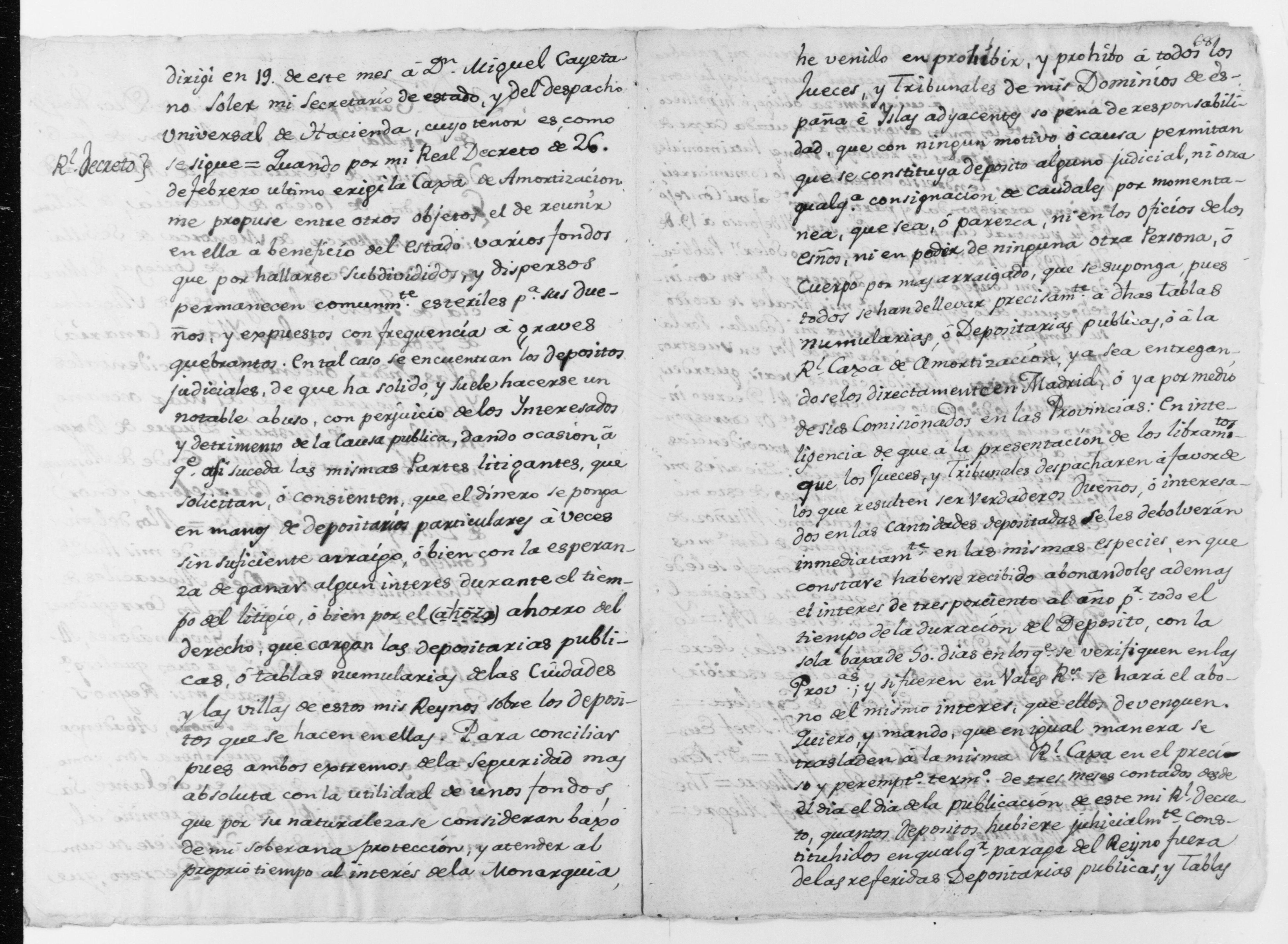 Scanned image of the current content page