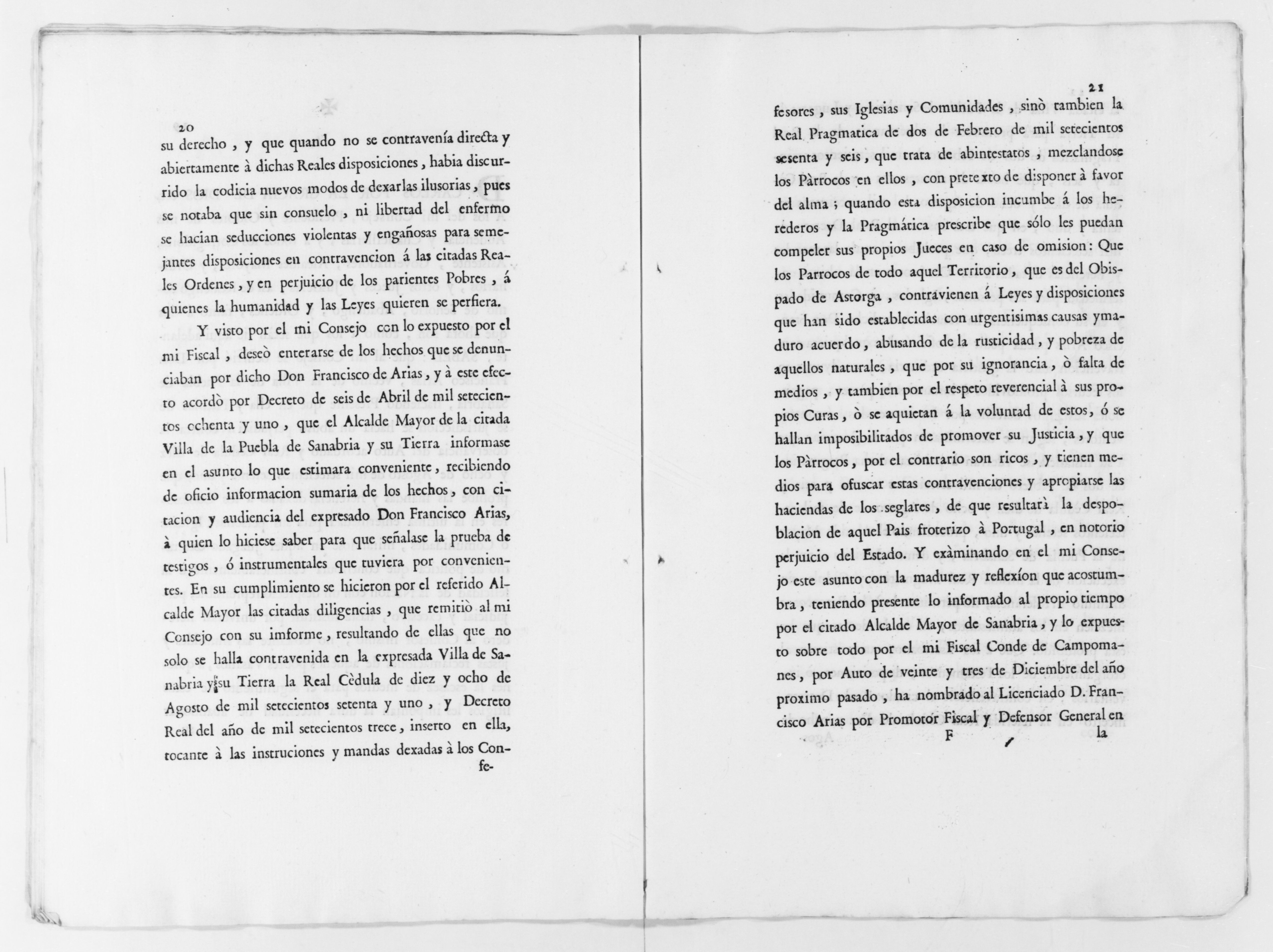 Scanned image of the current content page