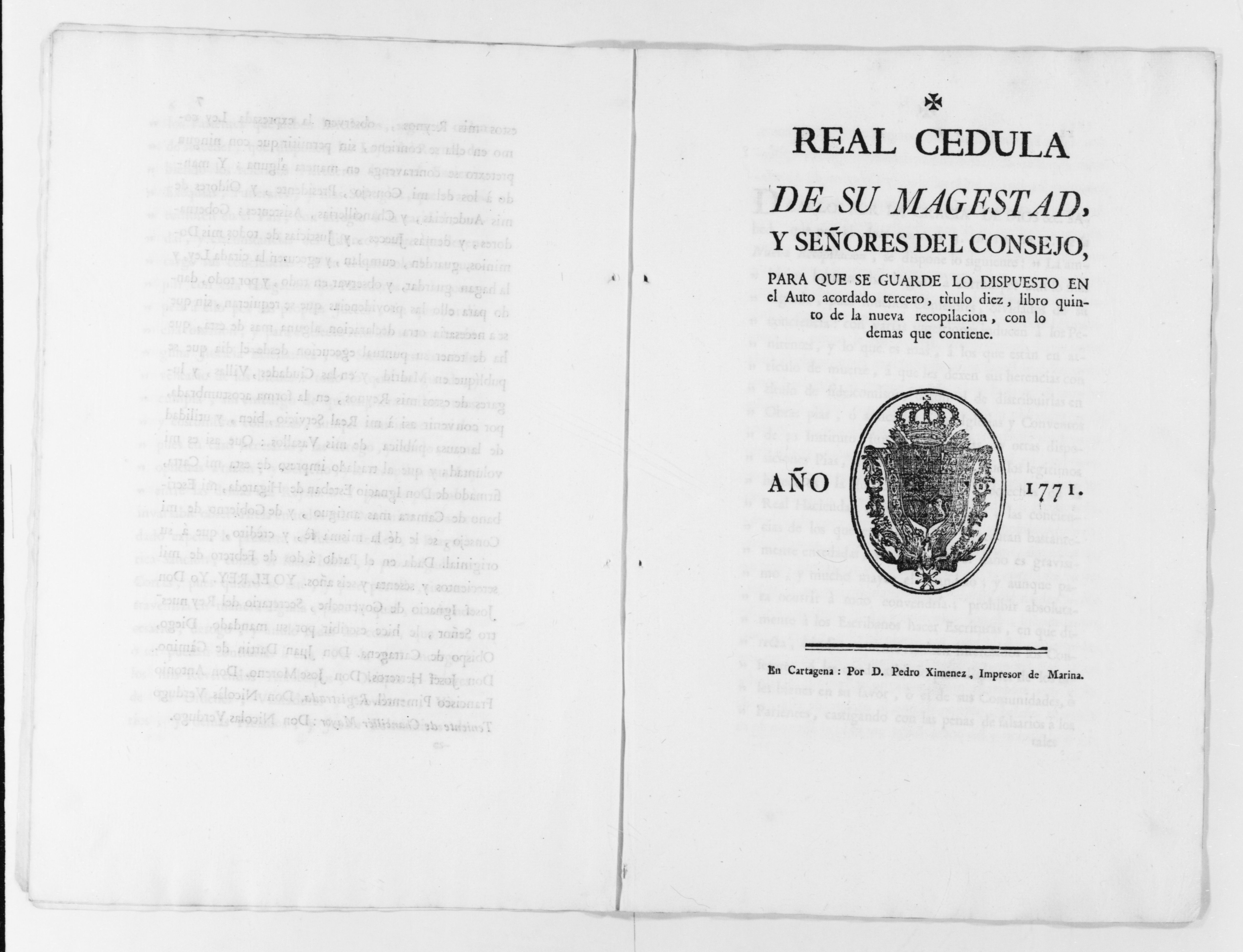 Scanned image of the current content page