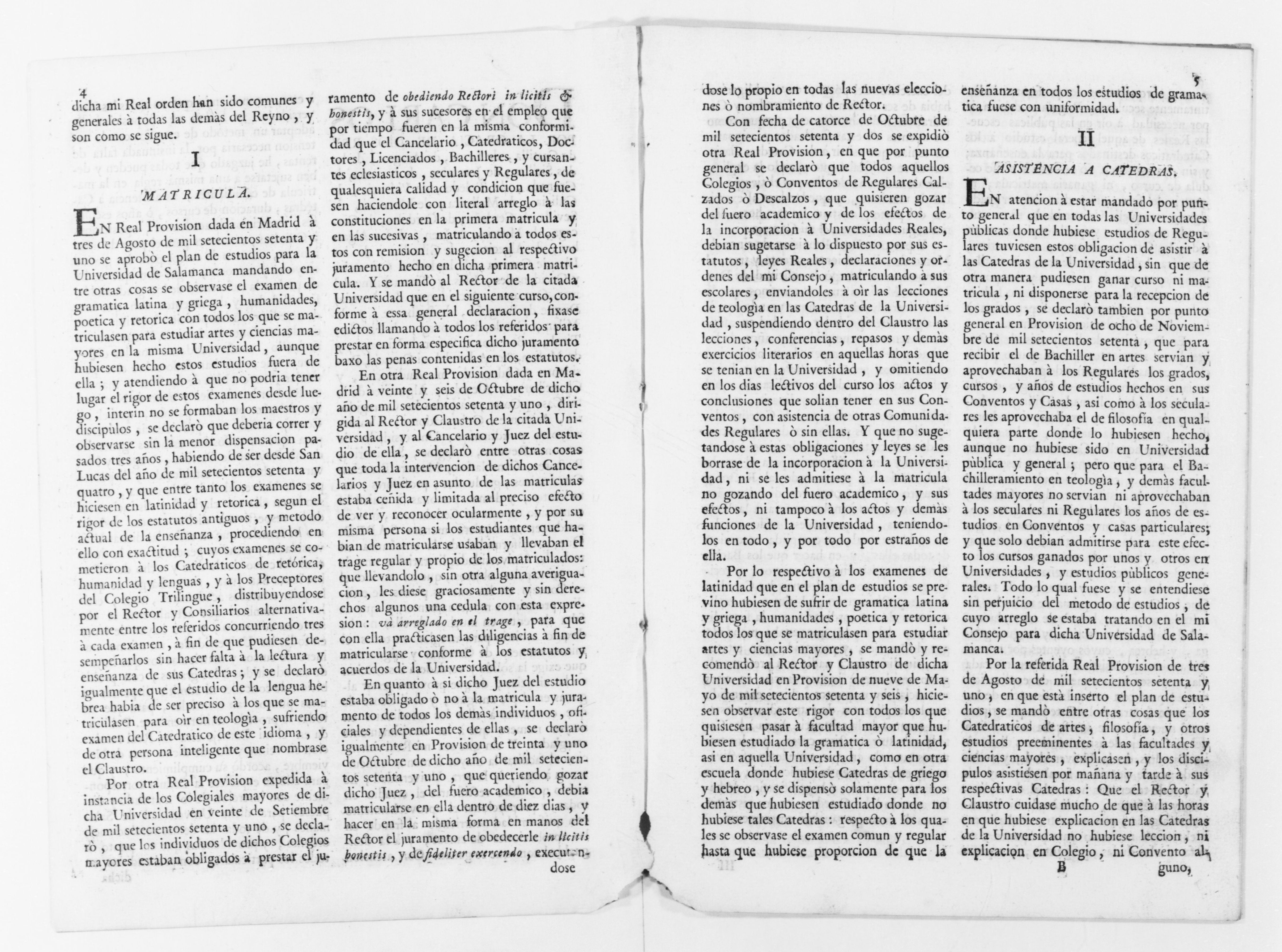 Scanned image of the current content page