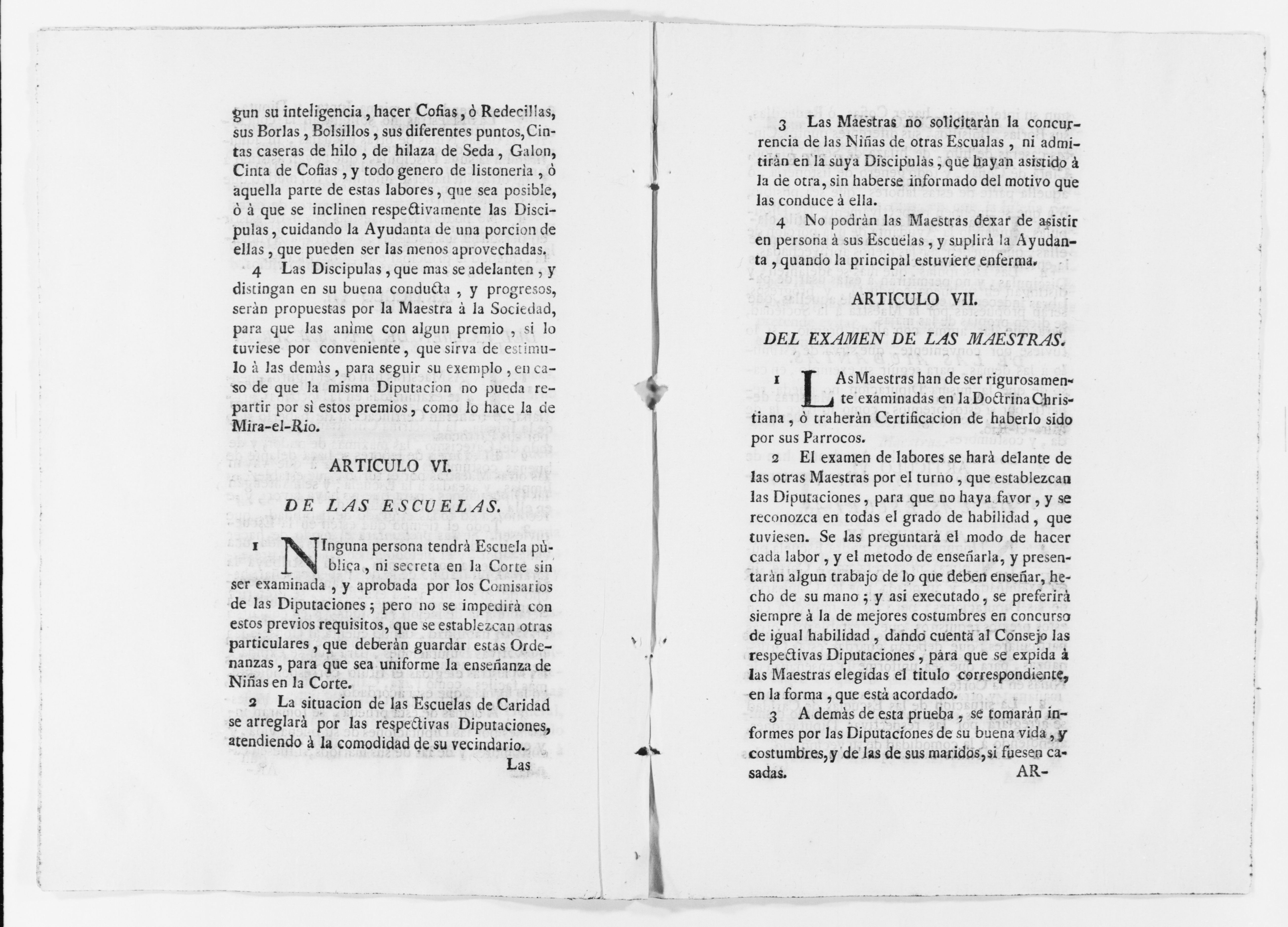 Scanned image of the current content page