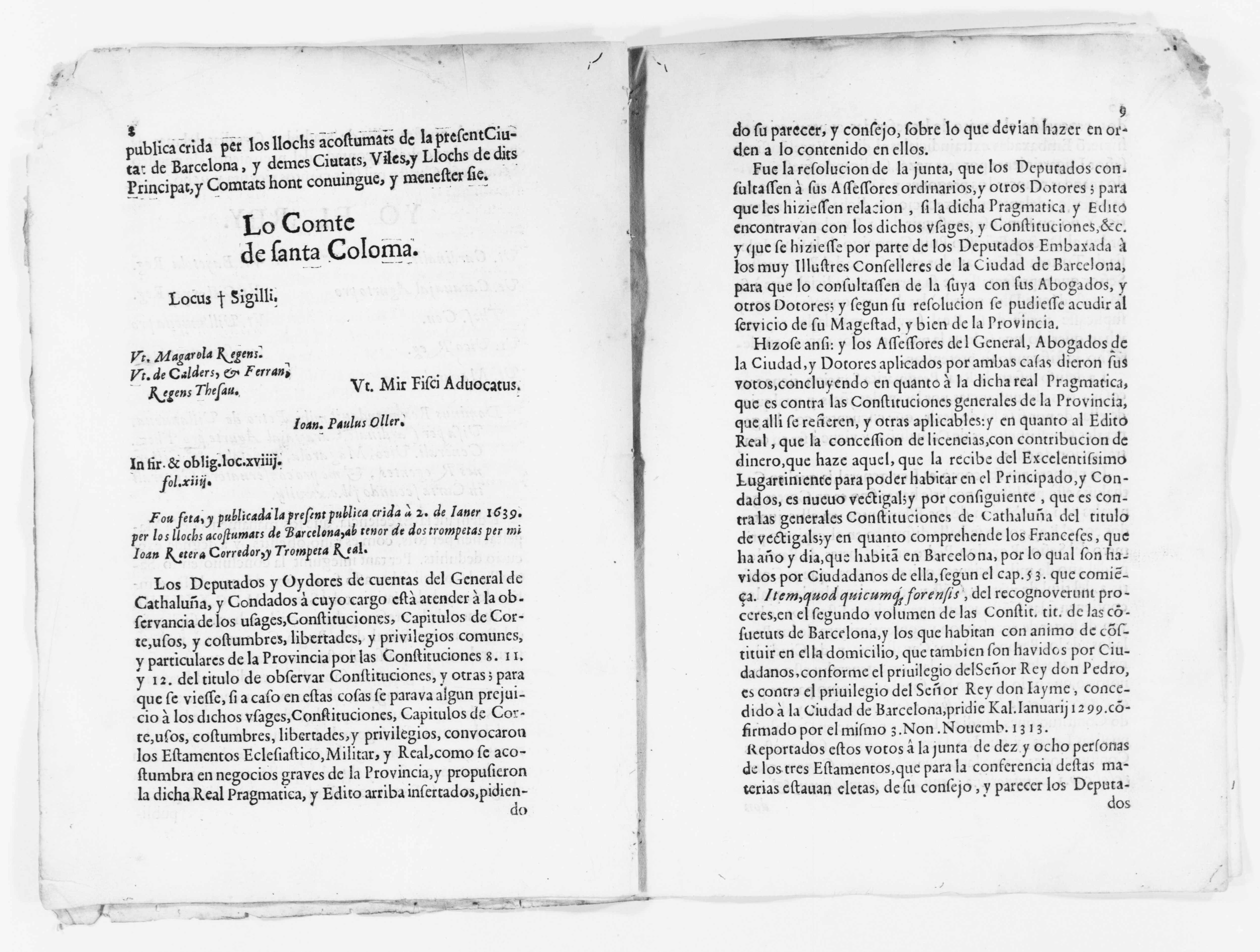 Scanned image of the current content page