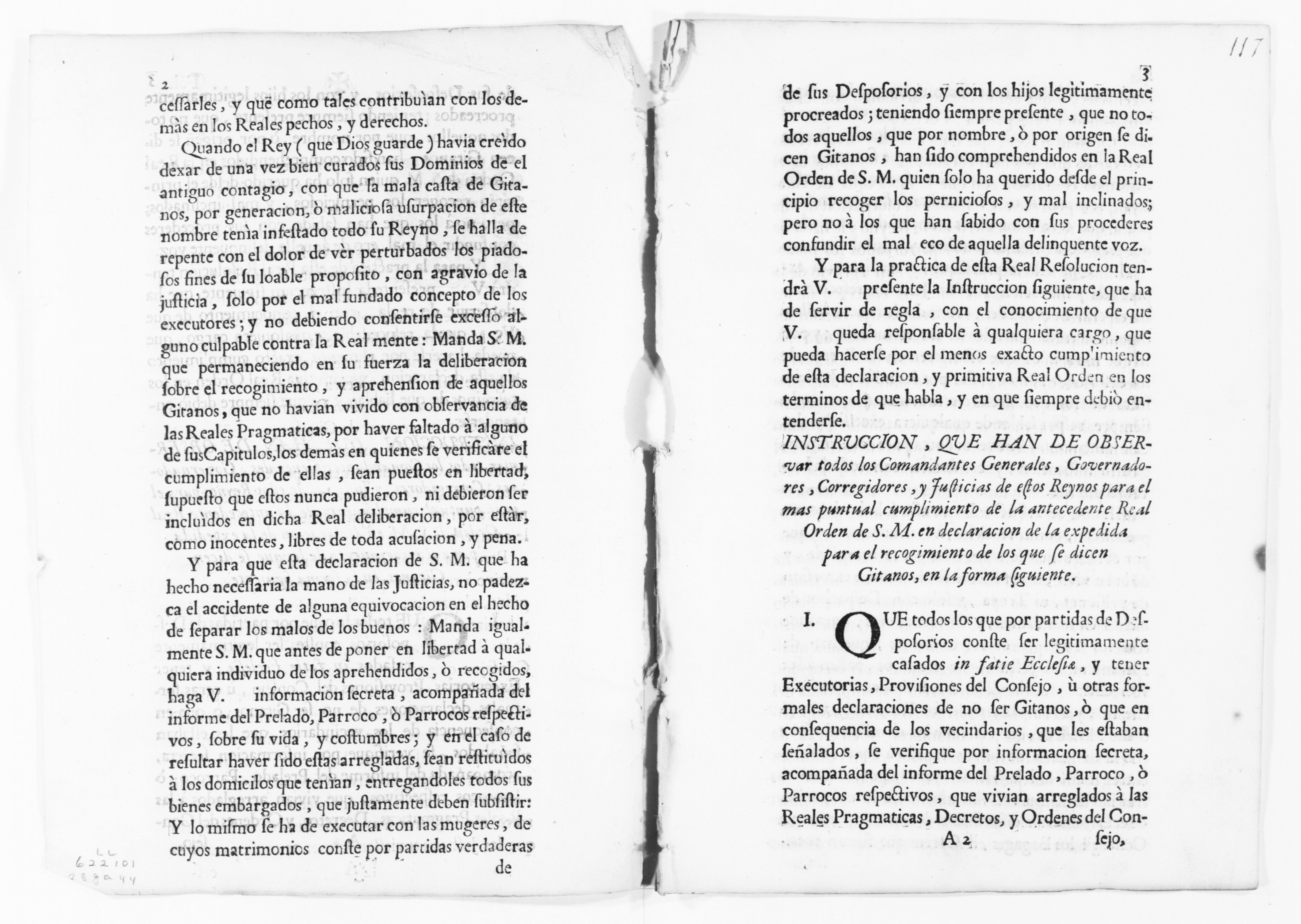 Scanned image of the current content page