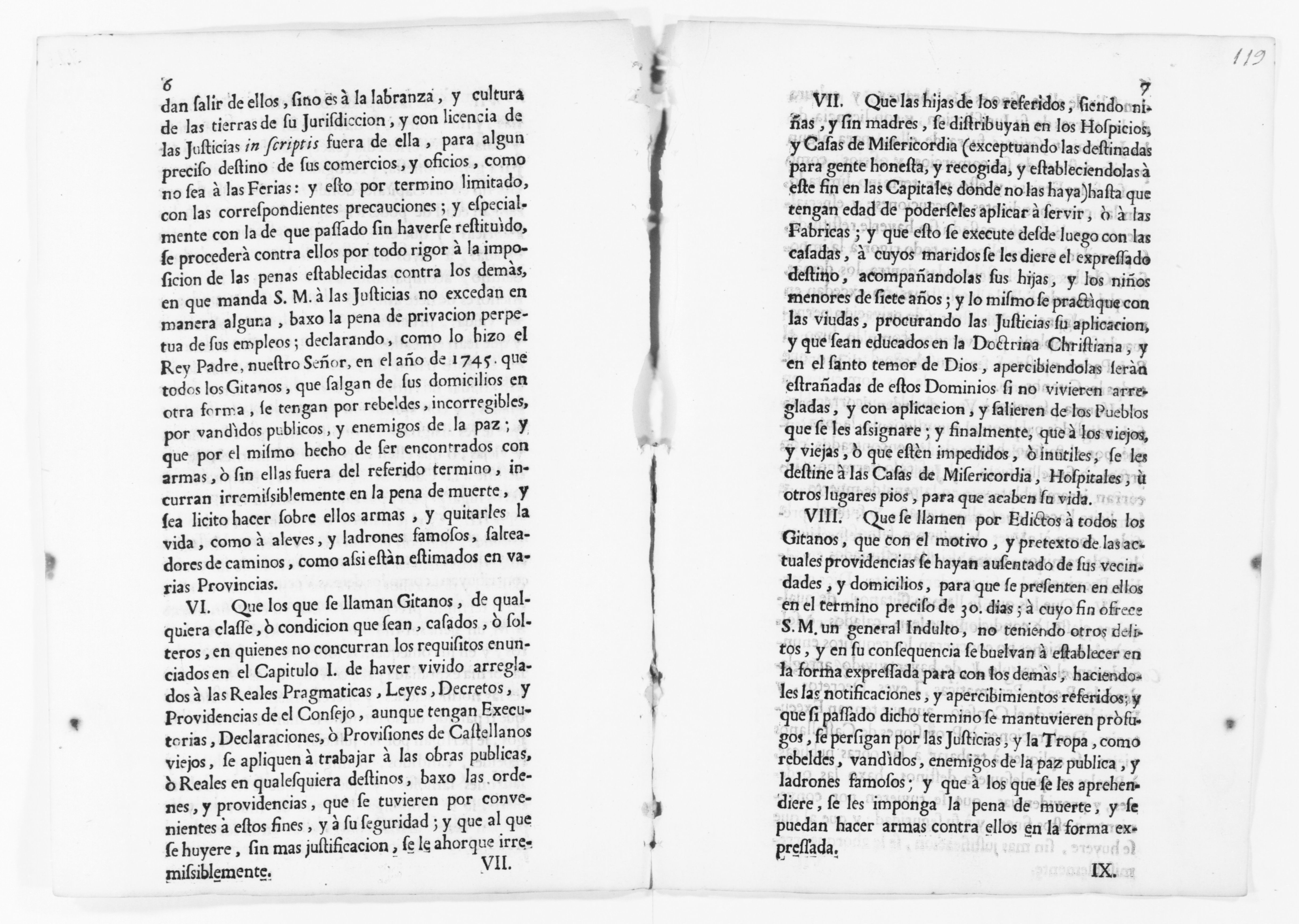 Scanned image of the current content page