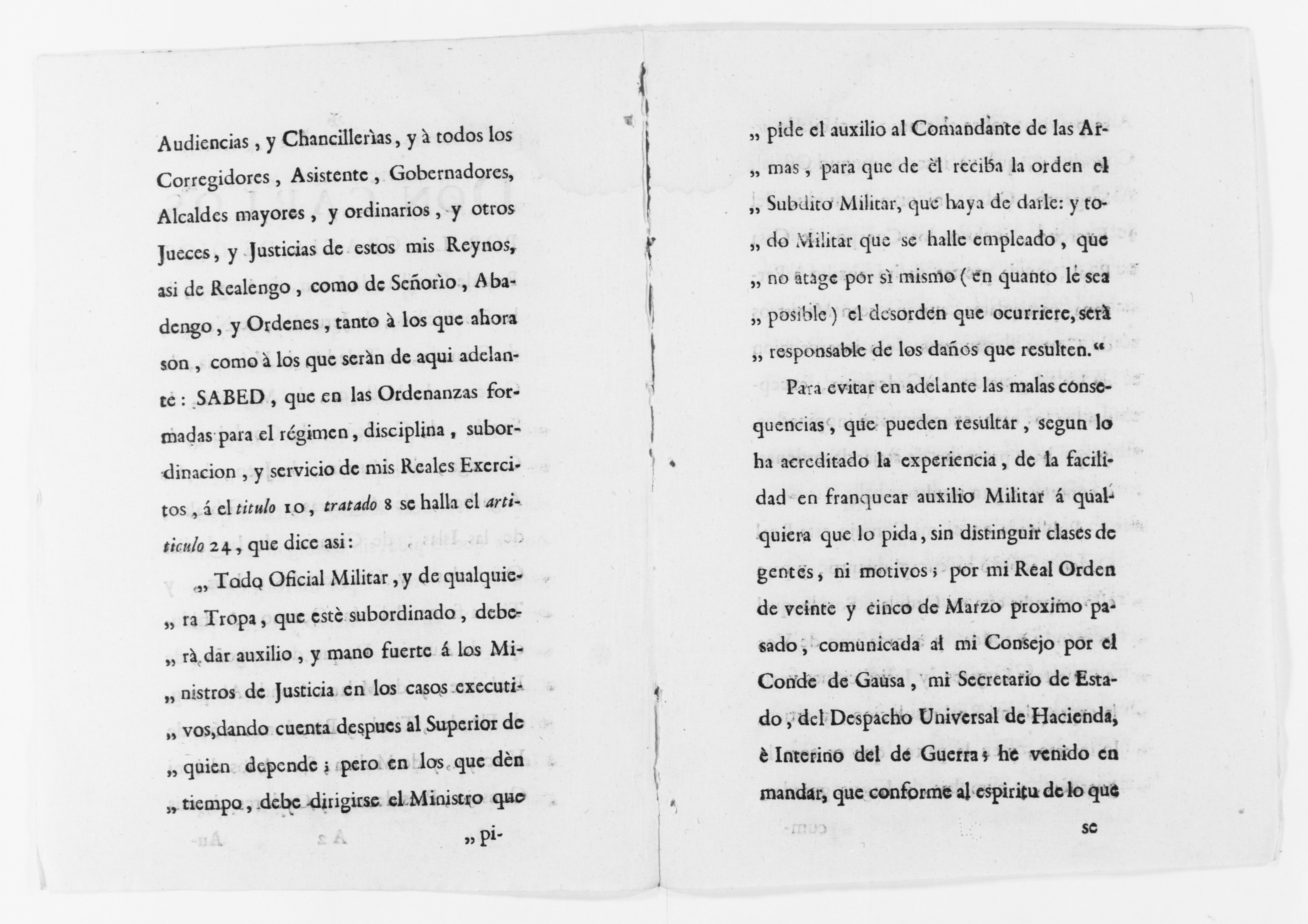 Scanned image of the current content page