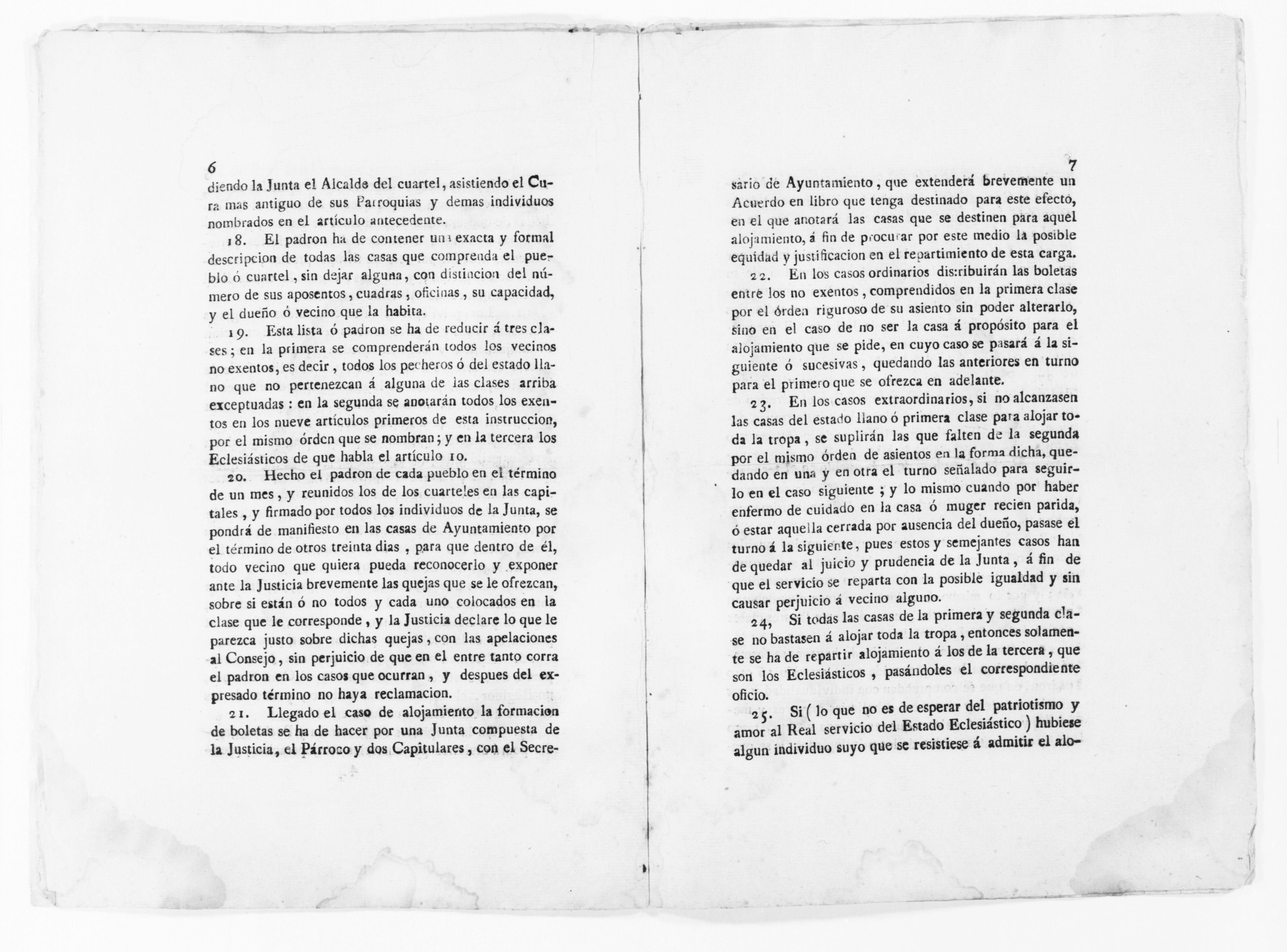 Scanned image of the current content page