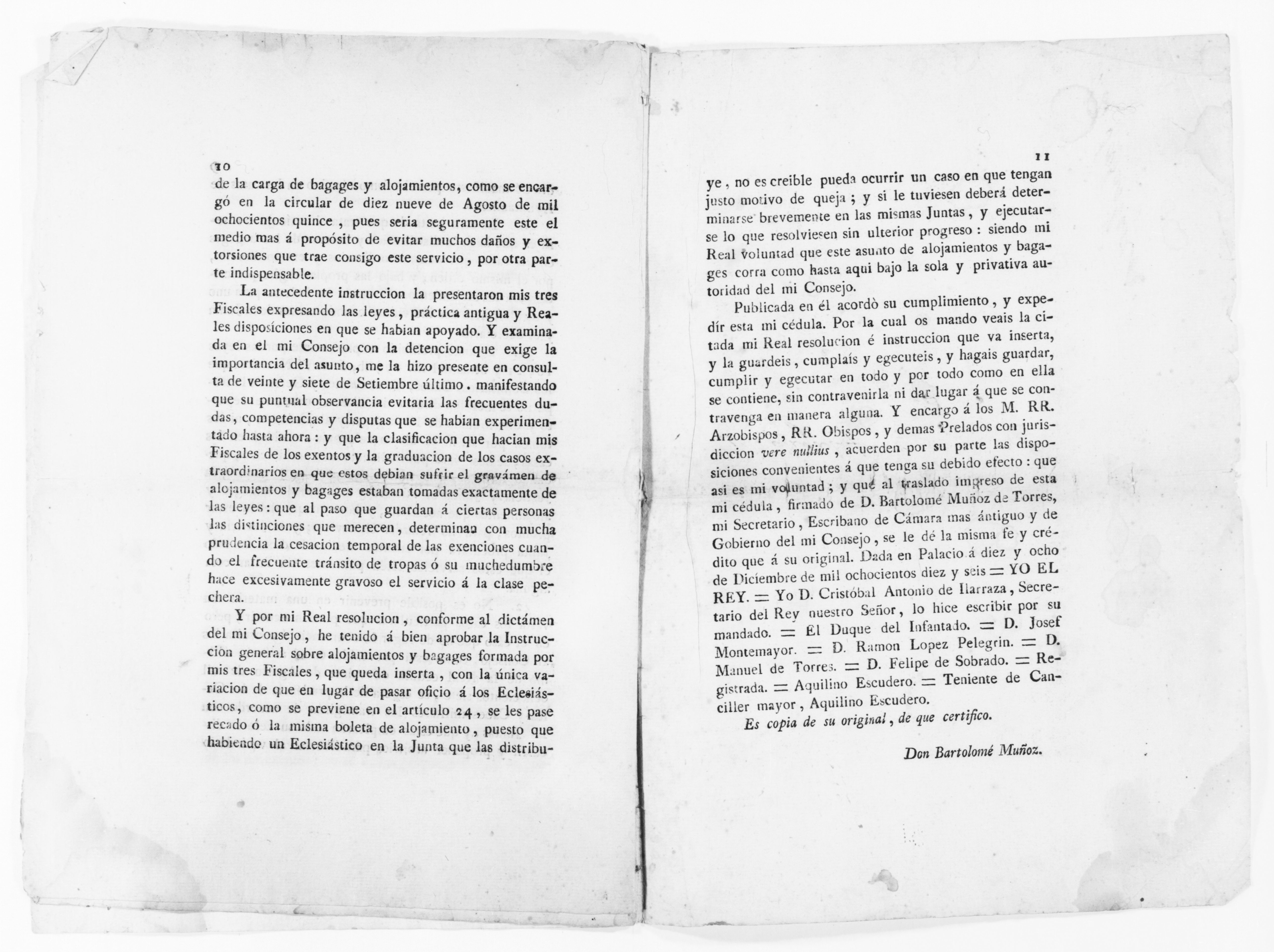 Scanned image of the current content page