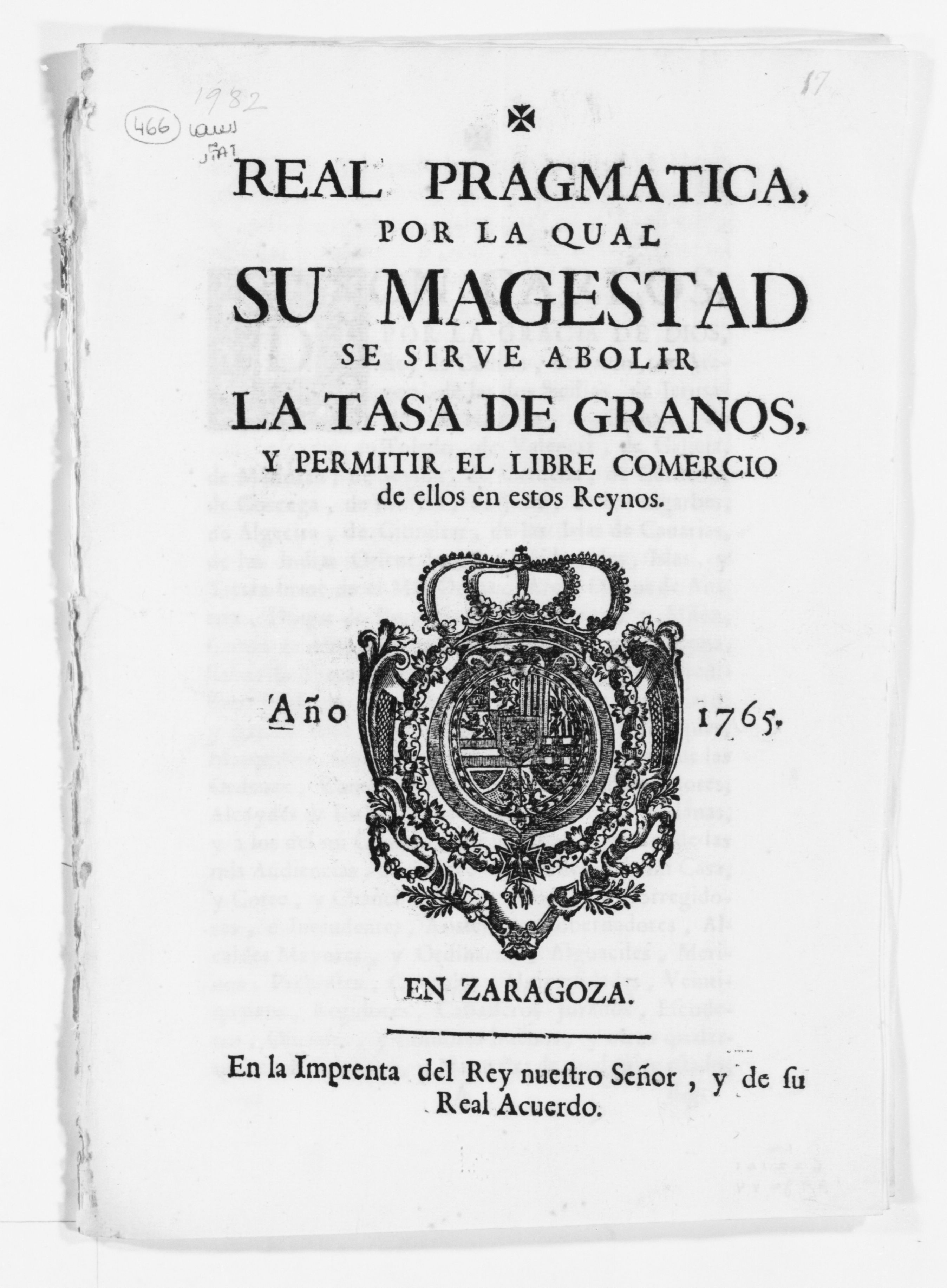 Scanned image of the current content page