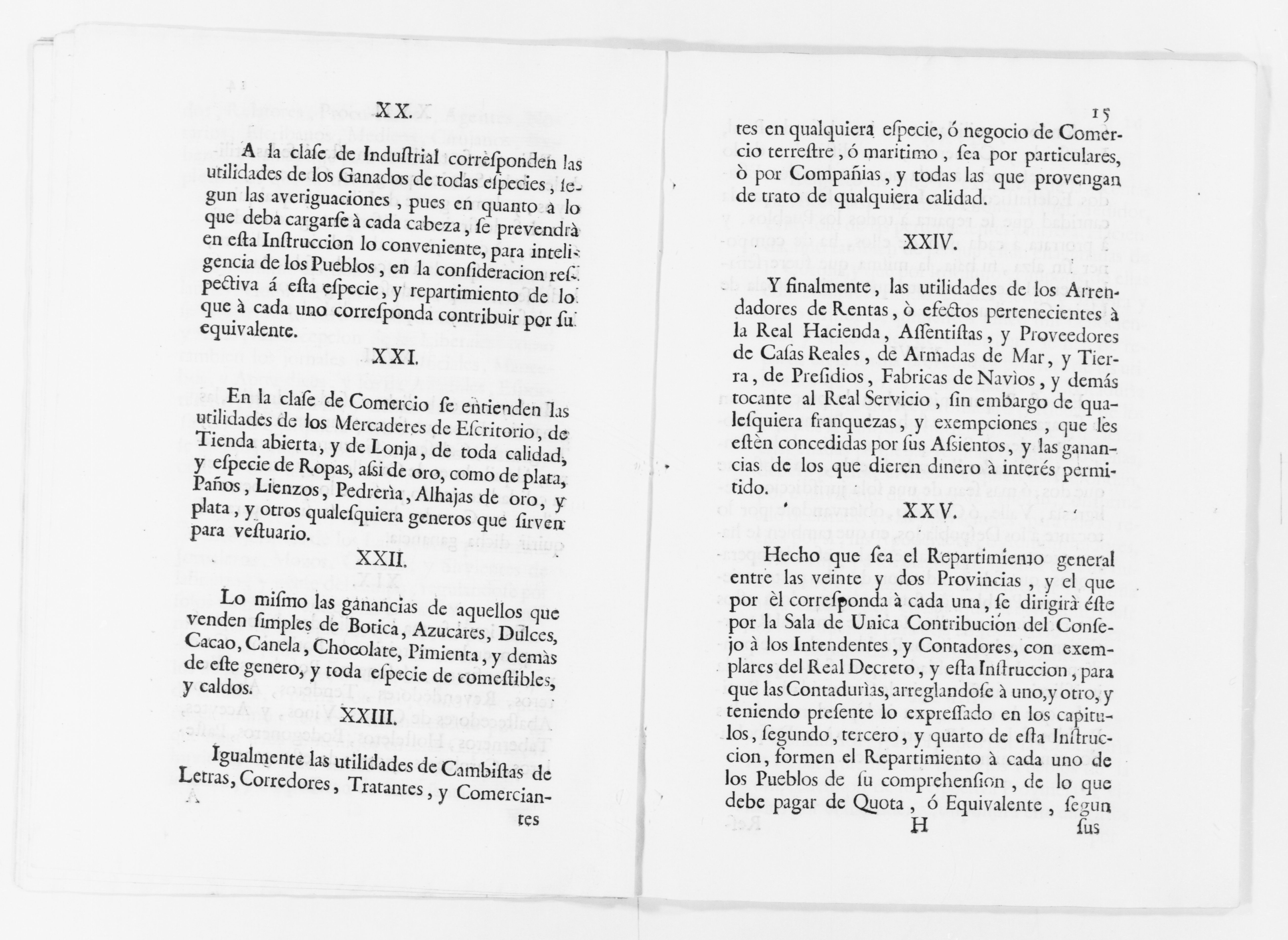 Scanned image of the current content page