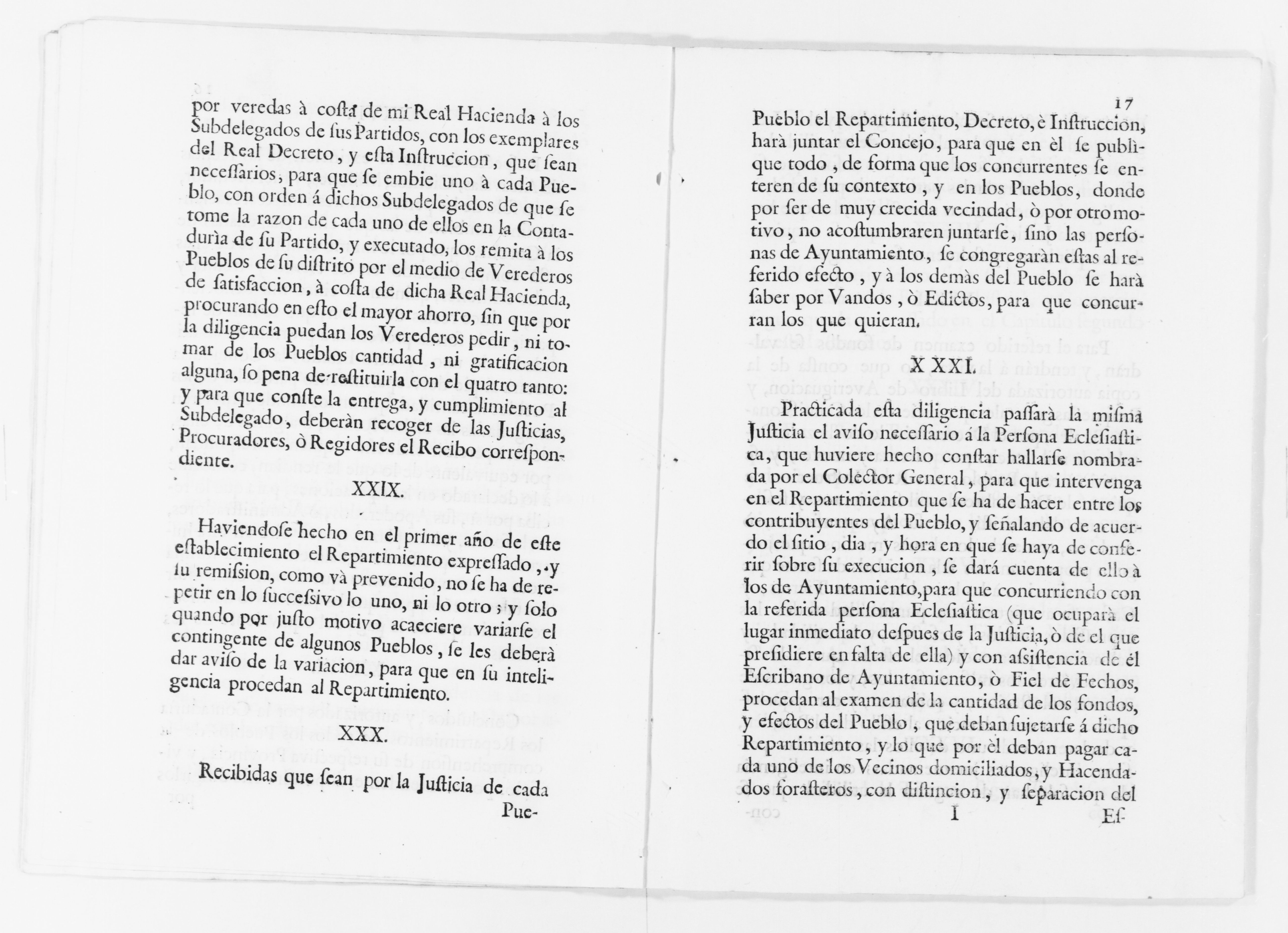 Scanned image of the current content page