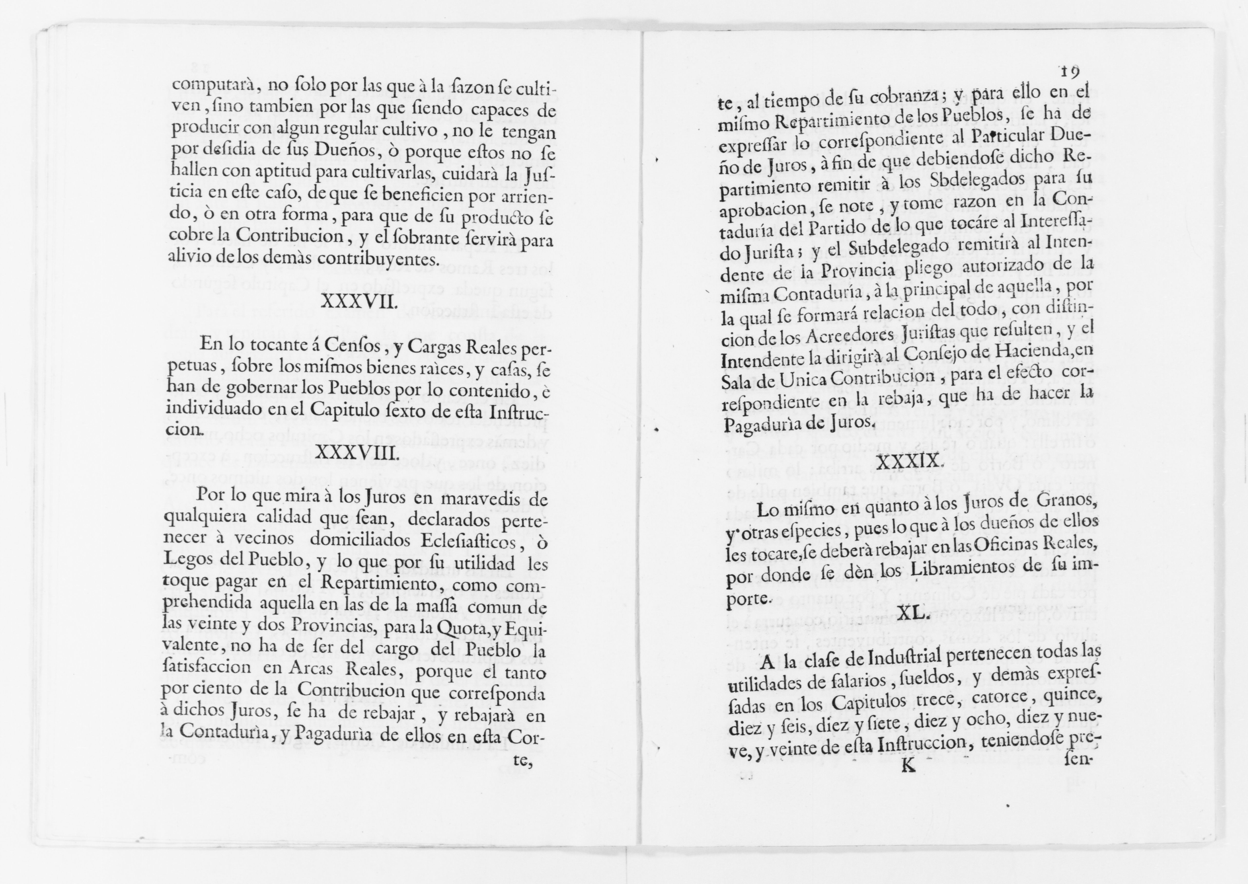 Scanned image of the current content page