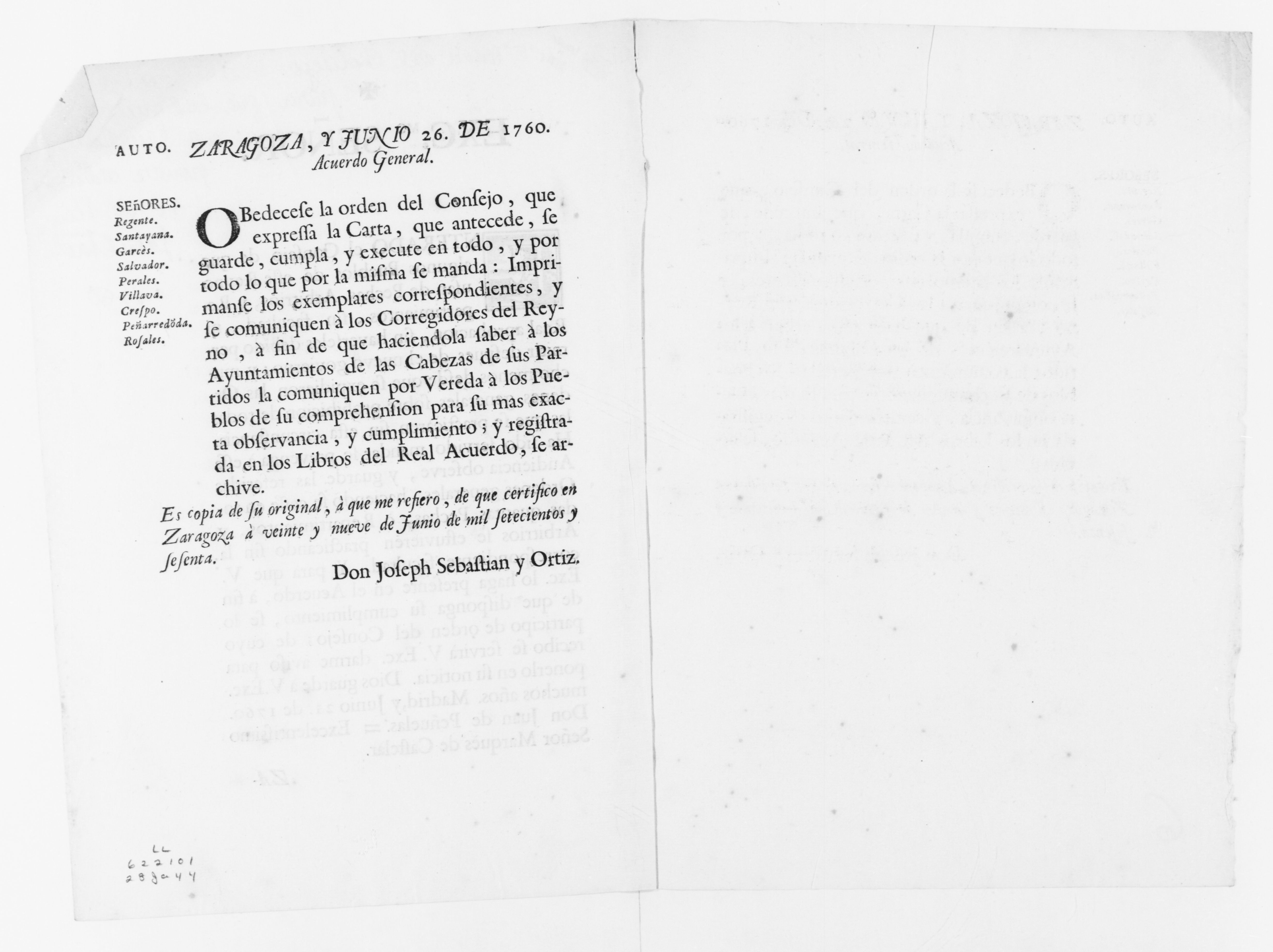 Scanned image of the current content page