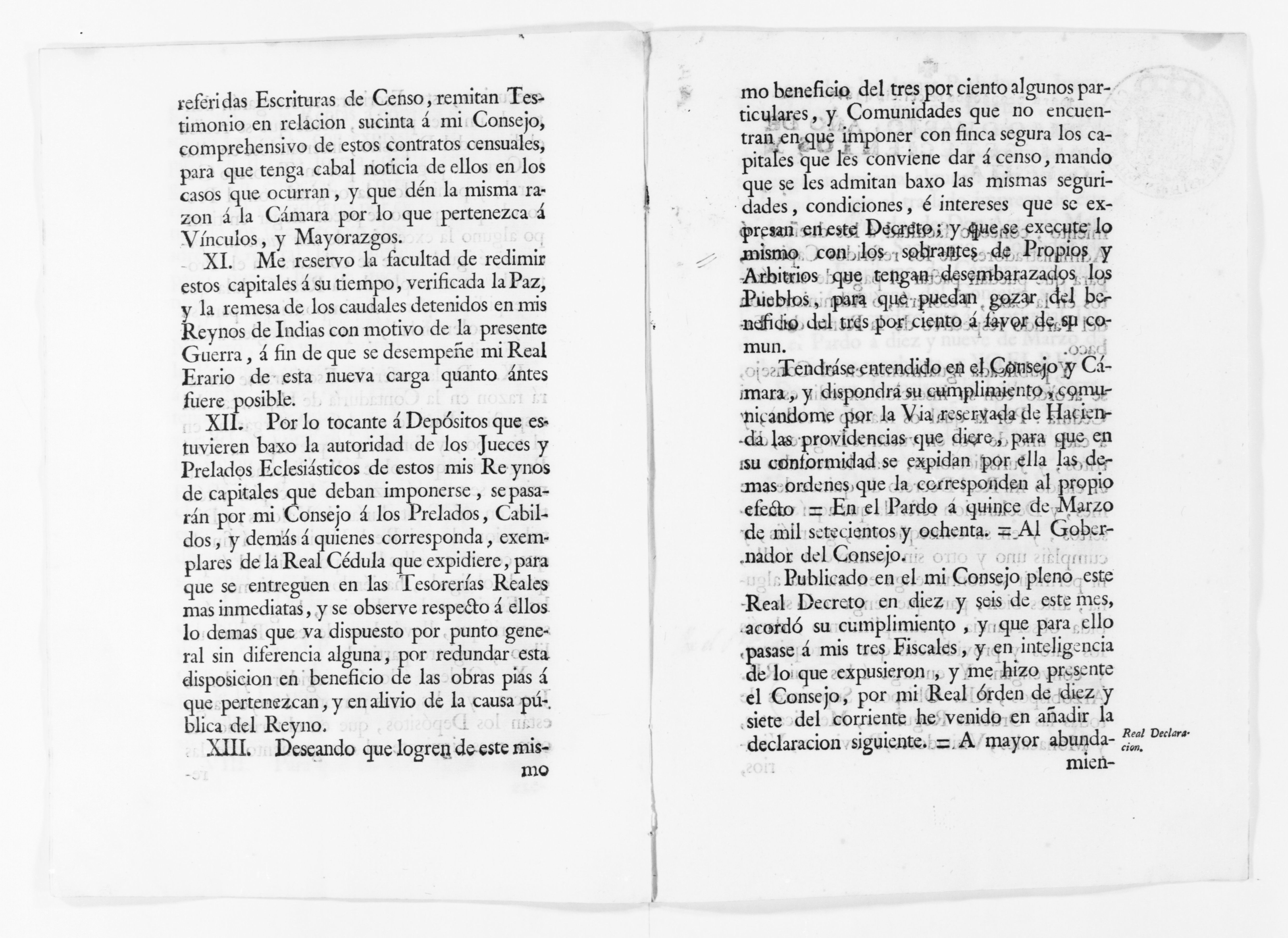 Scanned image of the current content page