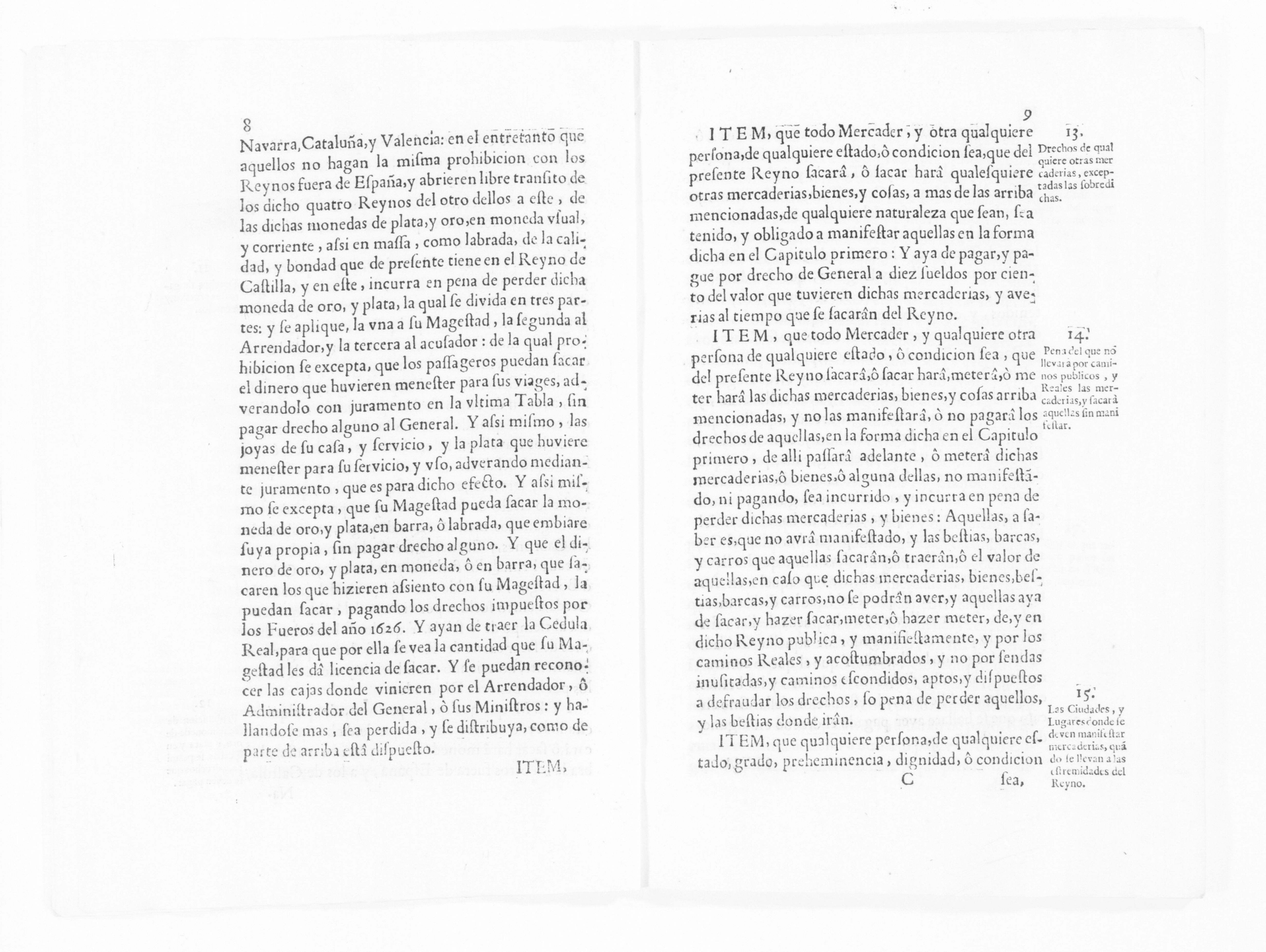 Scanned image of the current content page