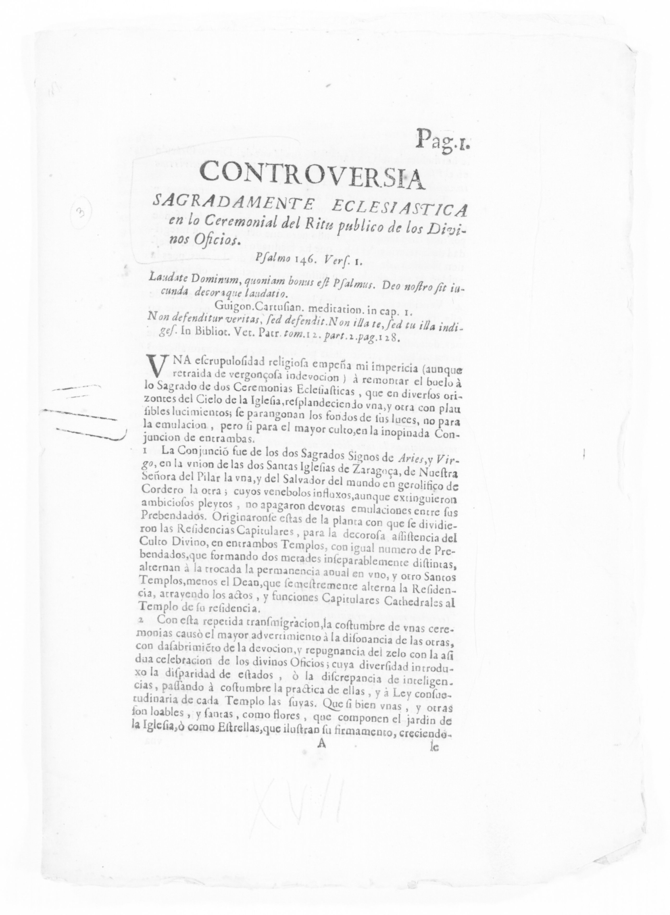 Scanned image of the current content page